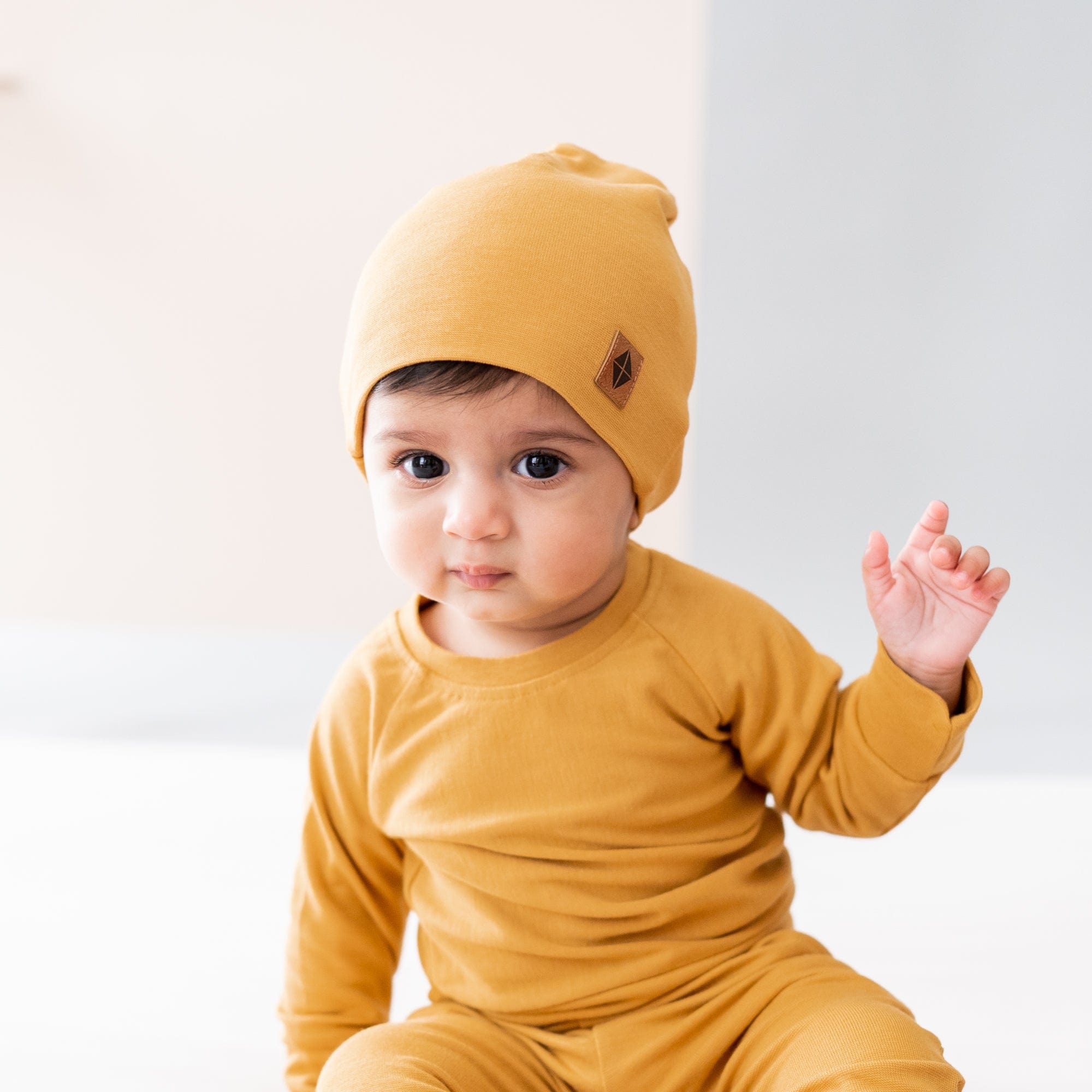 Kyte BABY Baby & Toddler Beanie Bamboo Jersey Beanie in Marigold