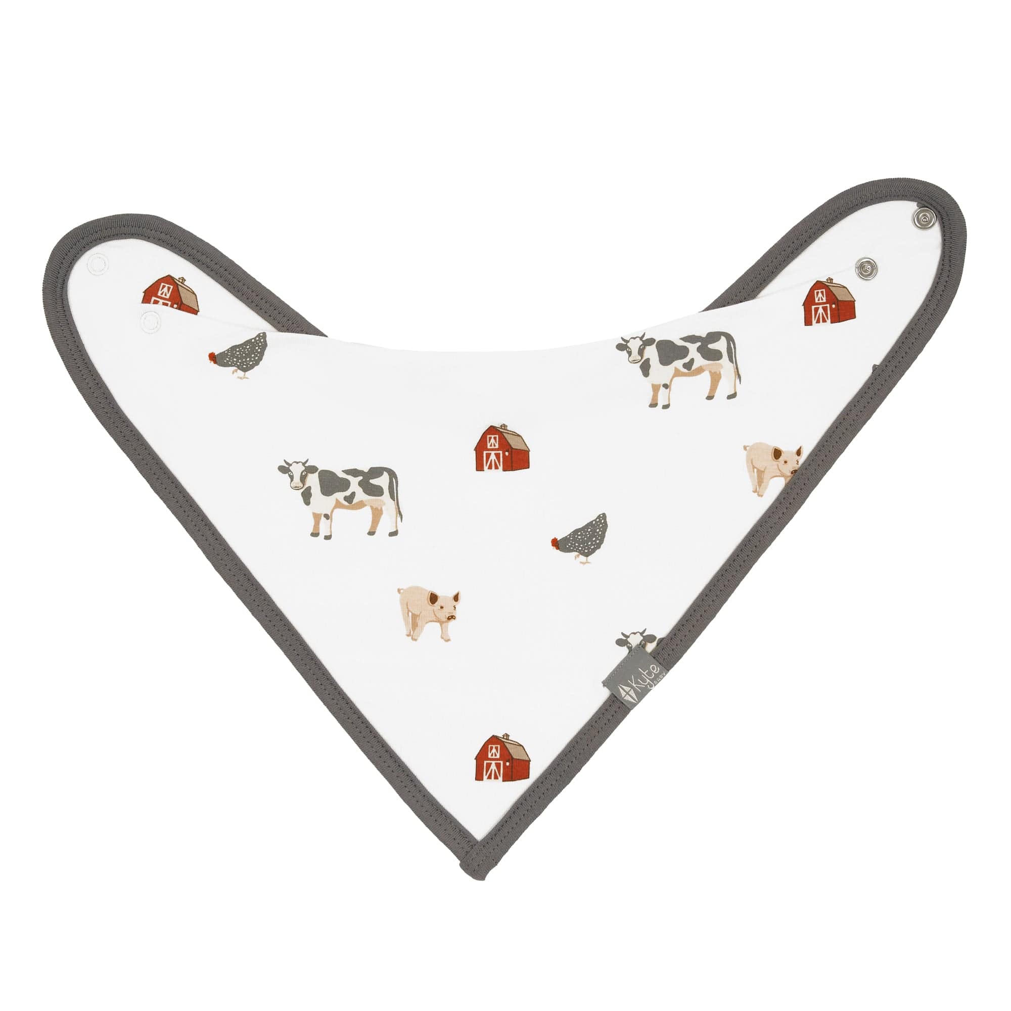 Kyte BABY Bib Farm Bib in Farm