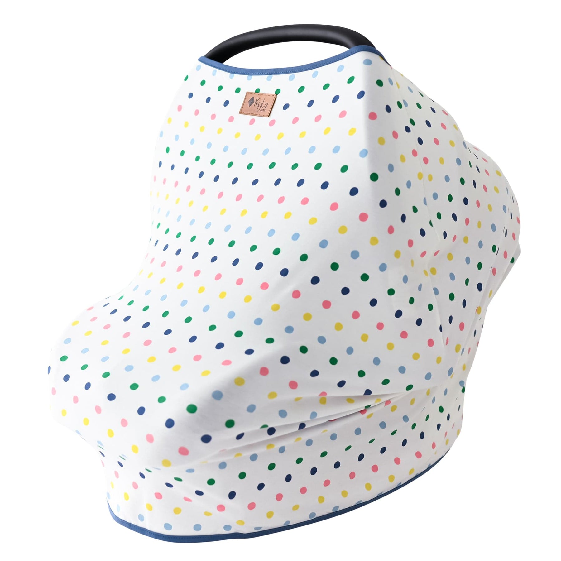 Kyte BABY Carseat Cover Spring Polka Dots Printed Car Seat Cover in Spring Polka Dots