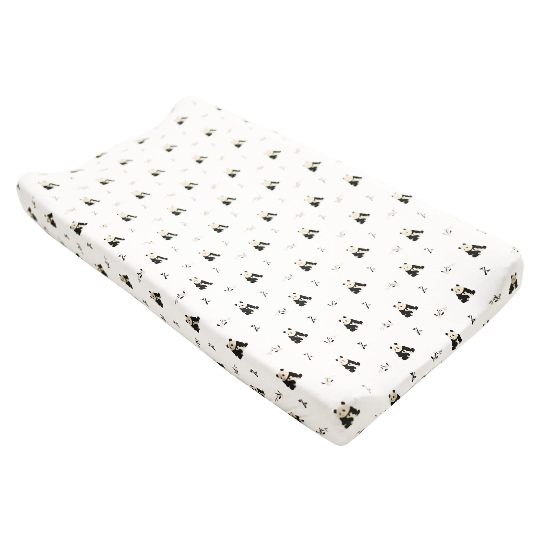 Kyte BABY Change Pad Cover Black and White Zen / One Size Printed Change Pad Cover in Black and White Zen