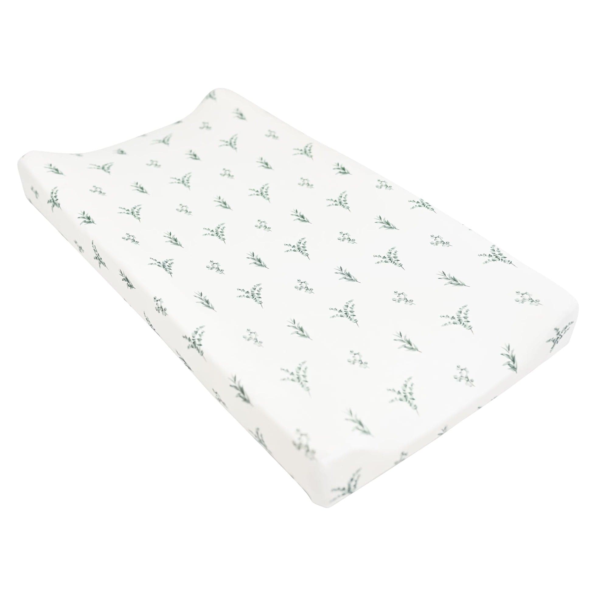 Kyte BABY Change Pad Cover One Size / Eucalyptus Printed Change Pad Cover in Eucalyptus