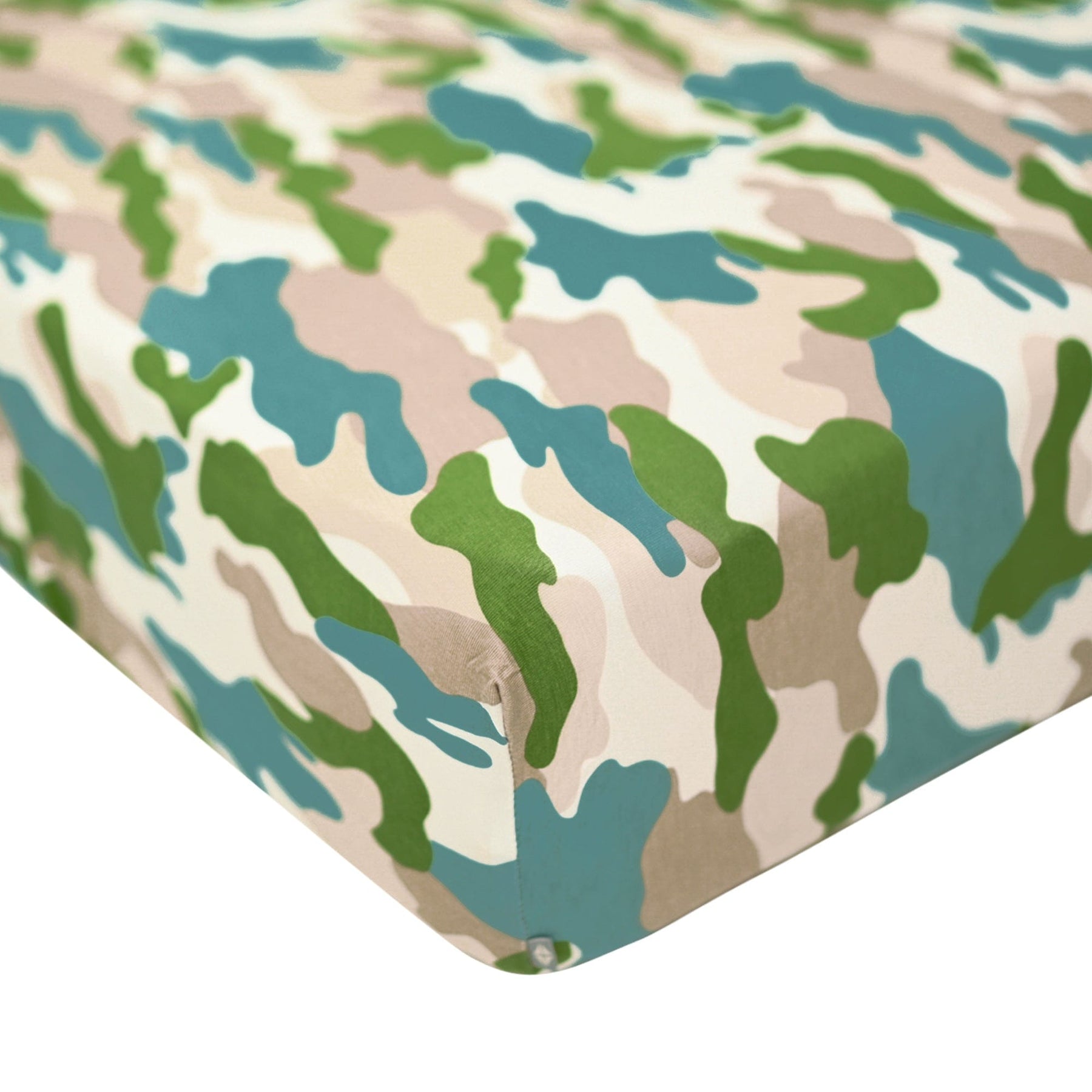 Kyte BABY Crib Sheet Camo / Crib Sheet Printed Crib Sheet in Camo