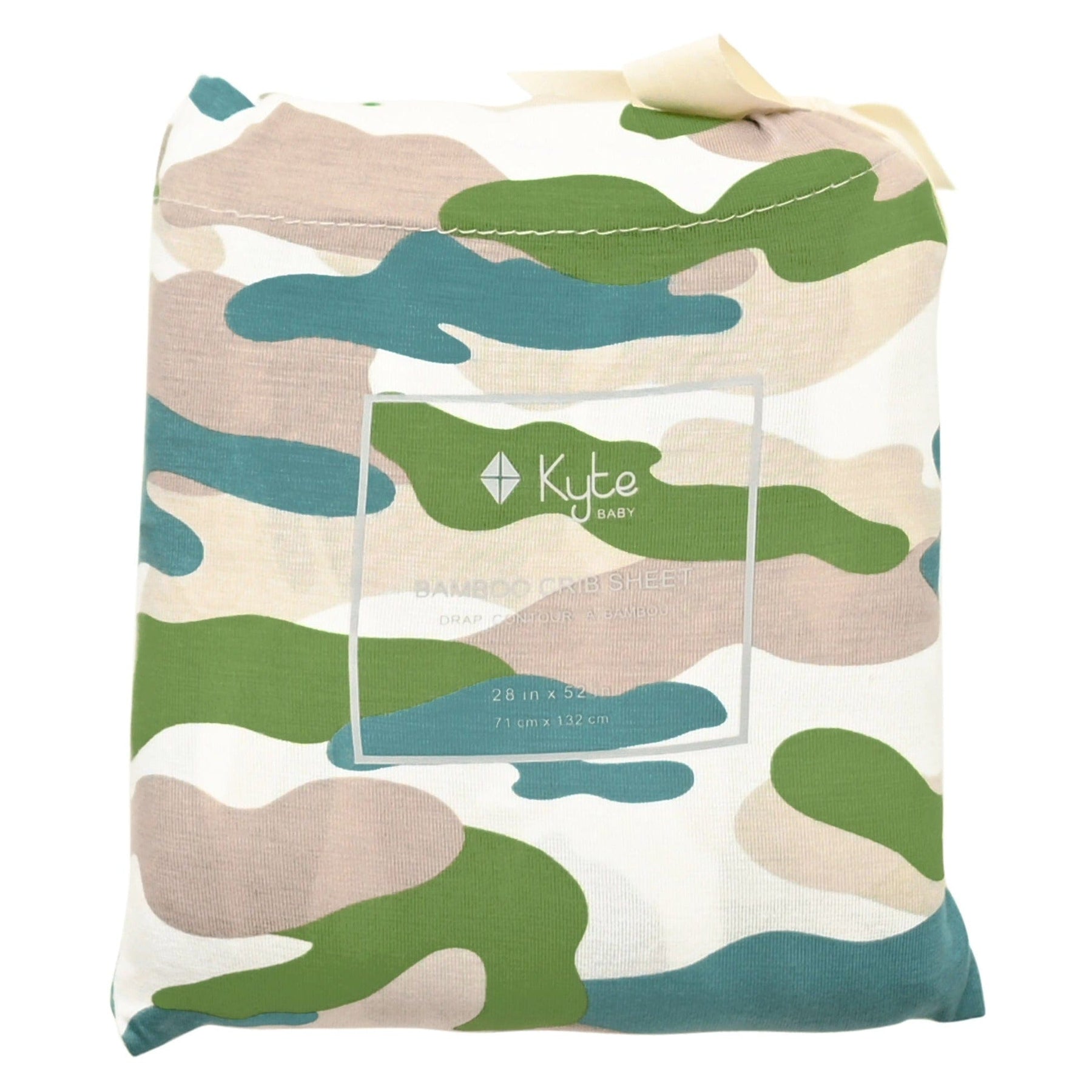 Kyte BABY Crib Sheet Crib Sheet / Camo Printed Crib Sheet in Camo