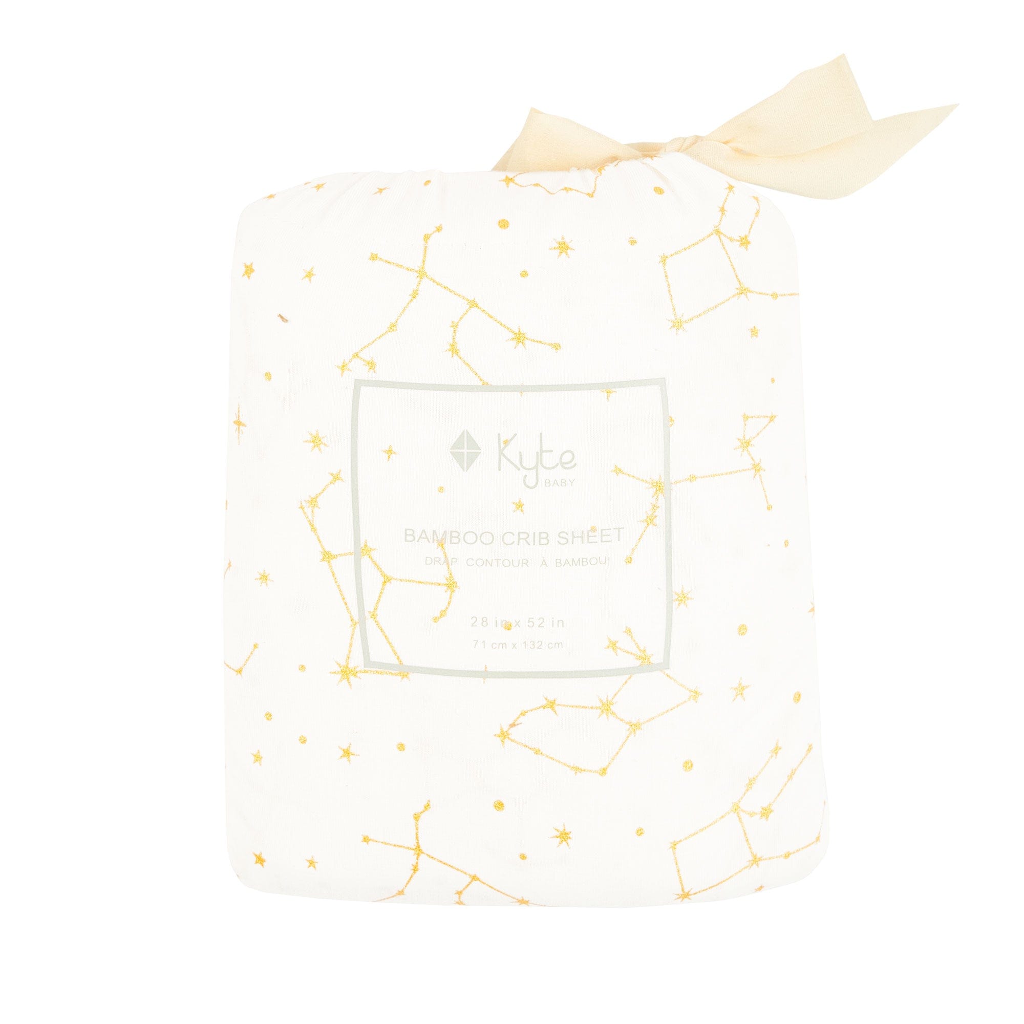 Kyte BABY Crib Sheet Crib Sheet / Cloud Constellations Crib Sheet in Cloud Constellations