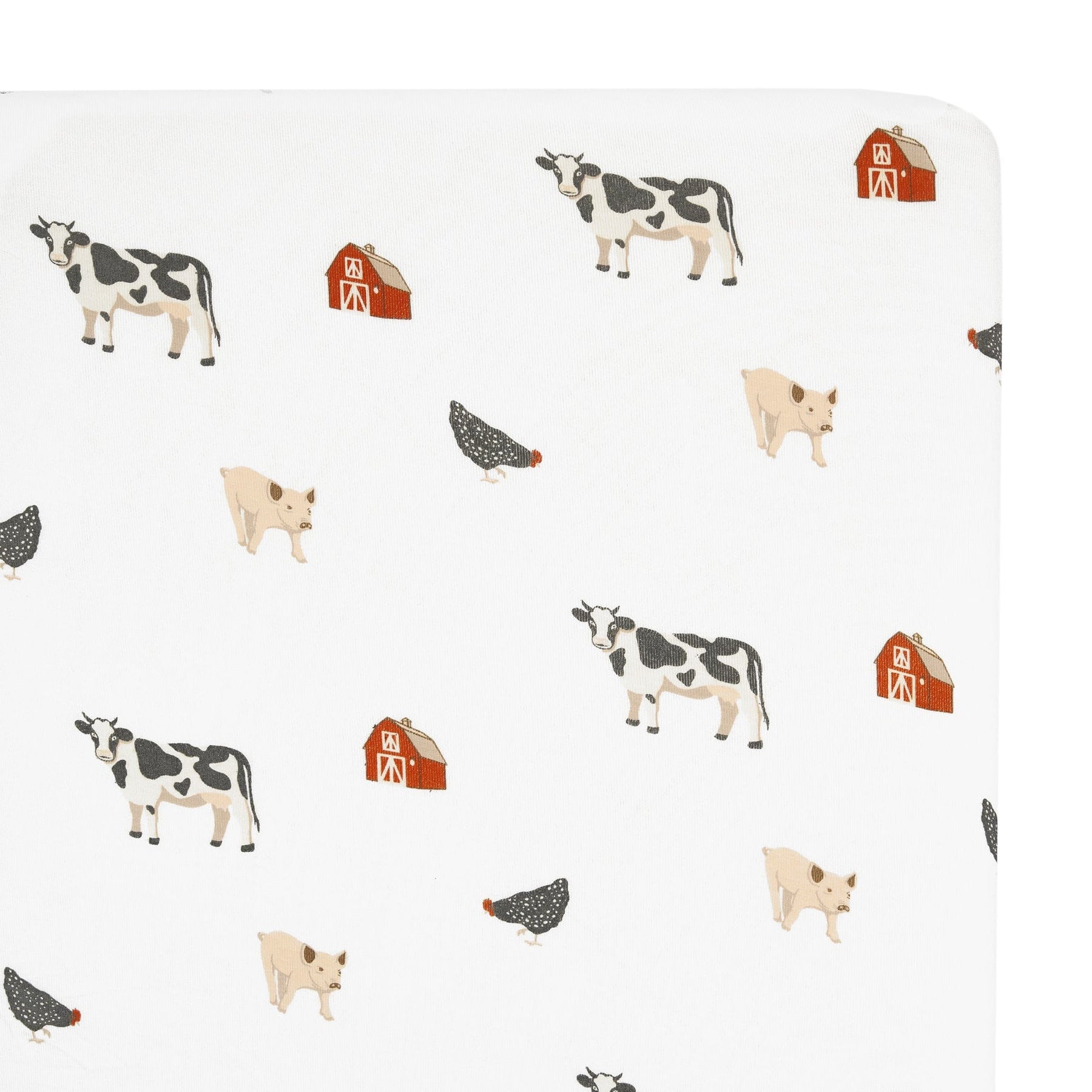 Kyte BABY Crib Sheet Crib Sheet / Farm Crib Sheet in Farm