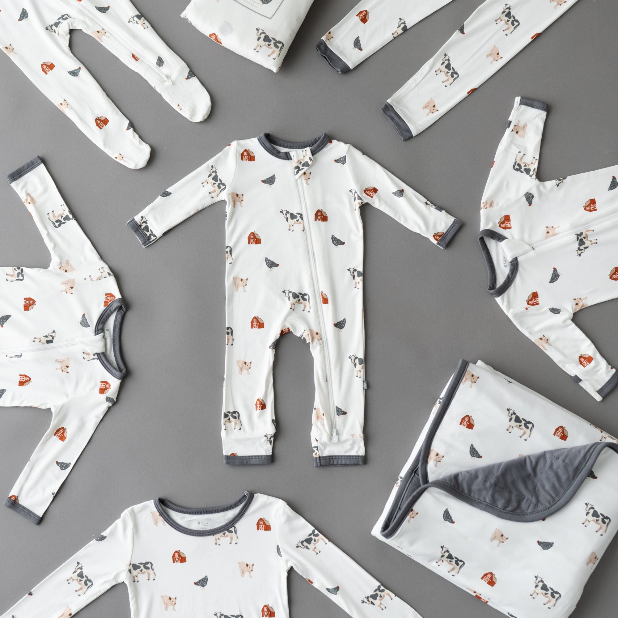 Kyte BABY Crib Sheet Crib Sheet / Farm Crib Sheet in Farm