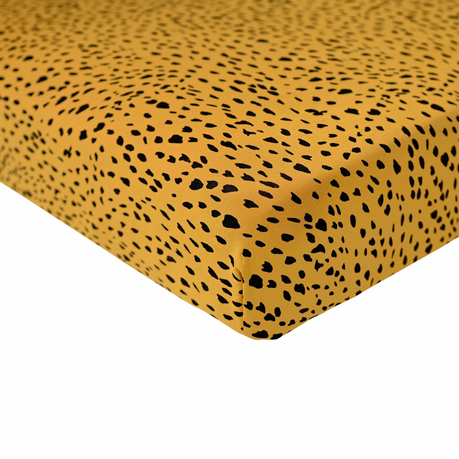 Kyte BABY Crib Sheet Crib Sheet / Marigold Cheetah Crib Sheet in Marigold Cheetah