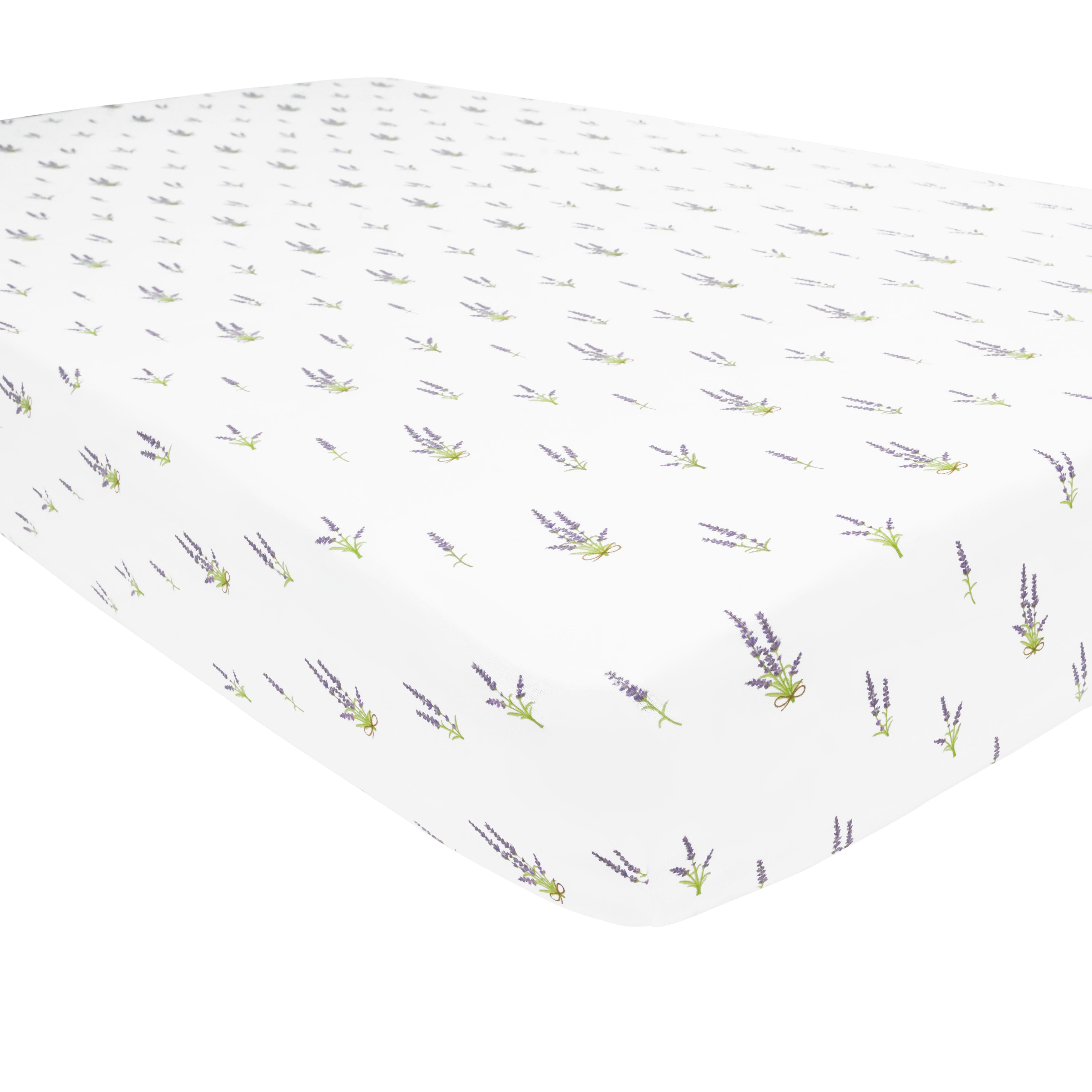 Lavender 2024 crib sheet