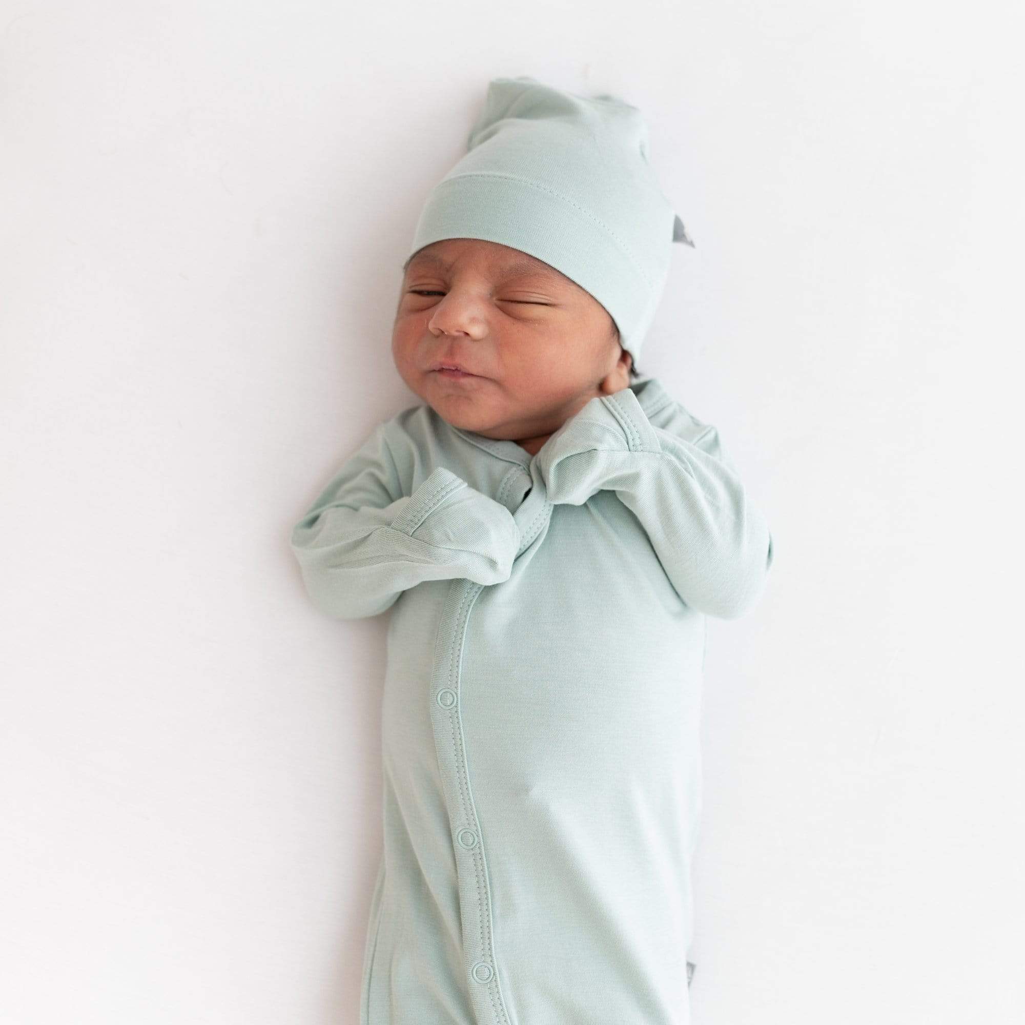 Kyte Baby Knotted Cap NB / Sage