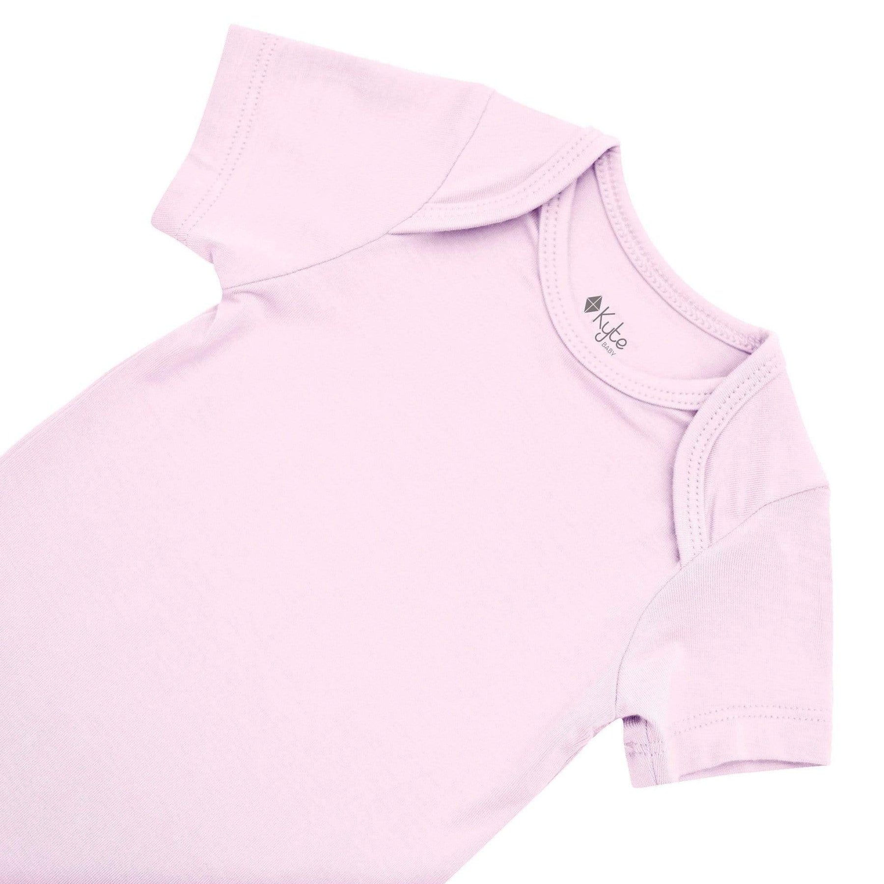 Kyte BABY Layette Bodysuit in Mauve