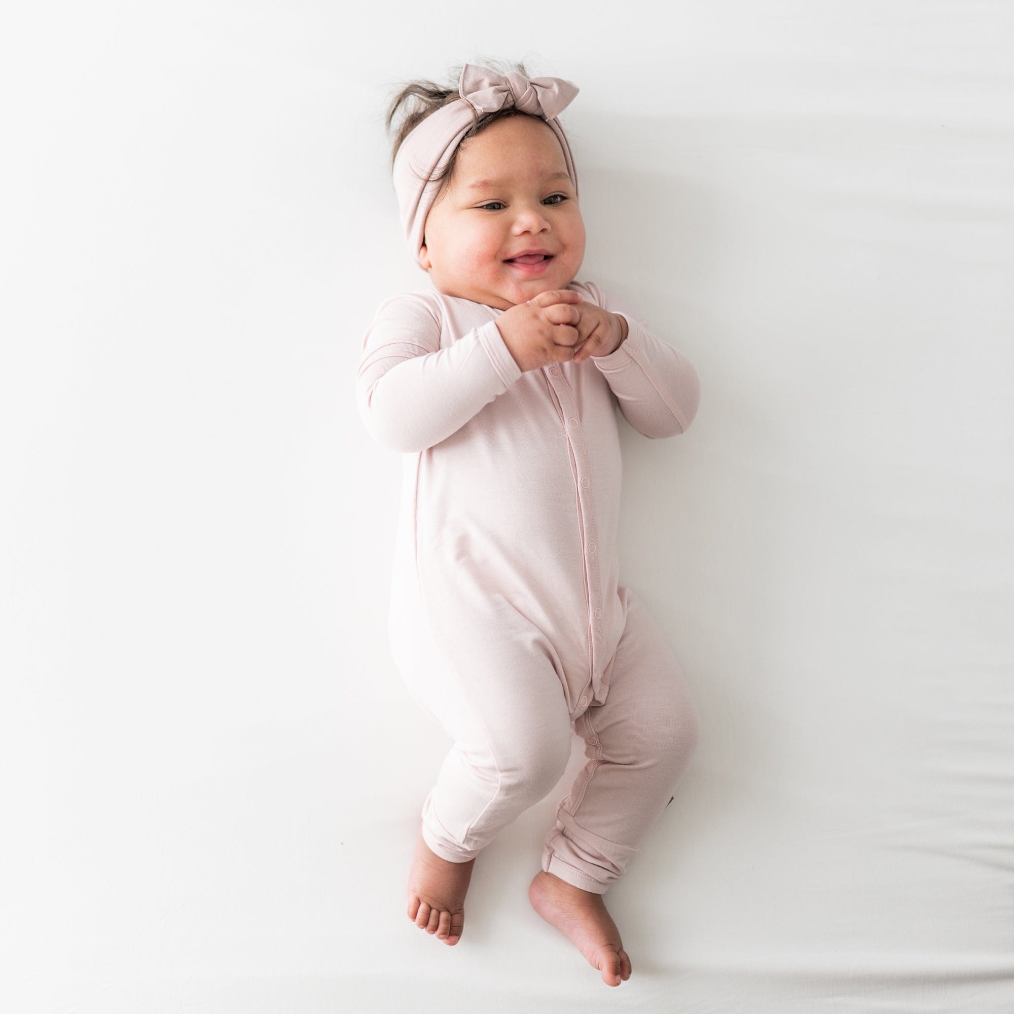 Blush sale baby romper