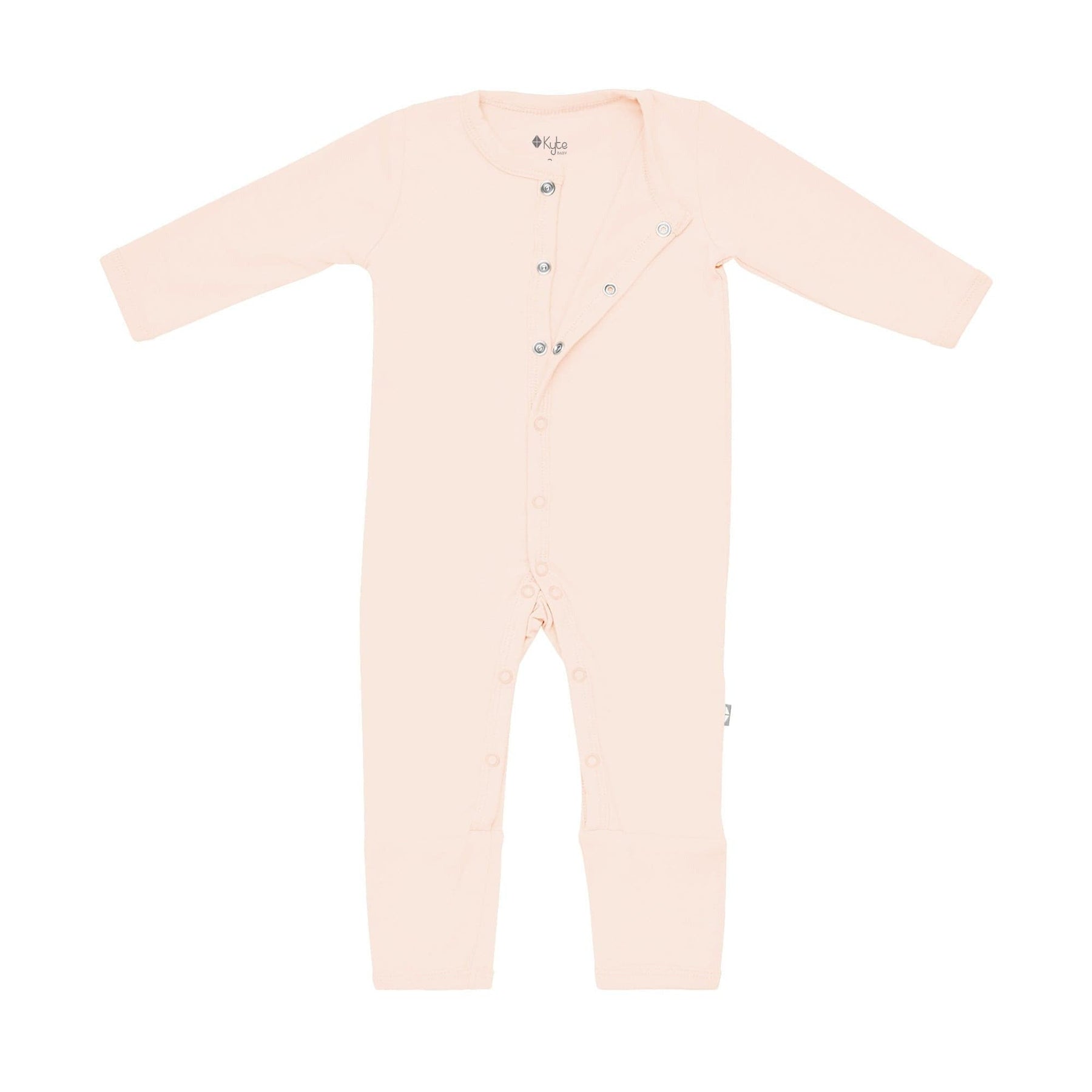 Kyte BABY Layette Romper in Porcelain