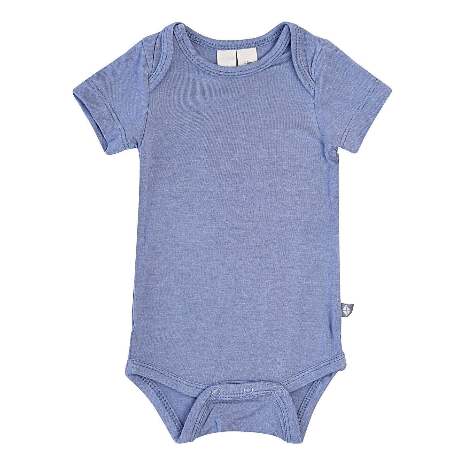 Kyte BABY Layette Slate / Newborn Bodysuit in Slate