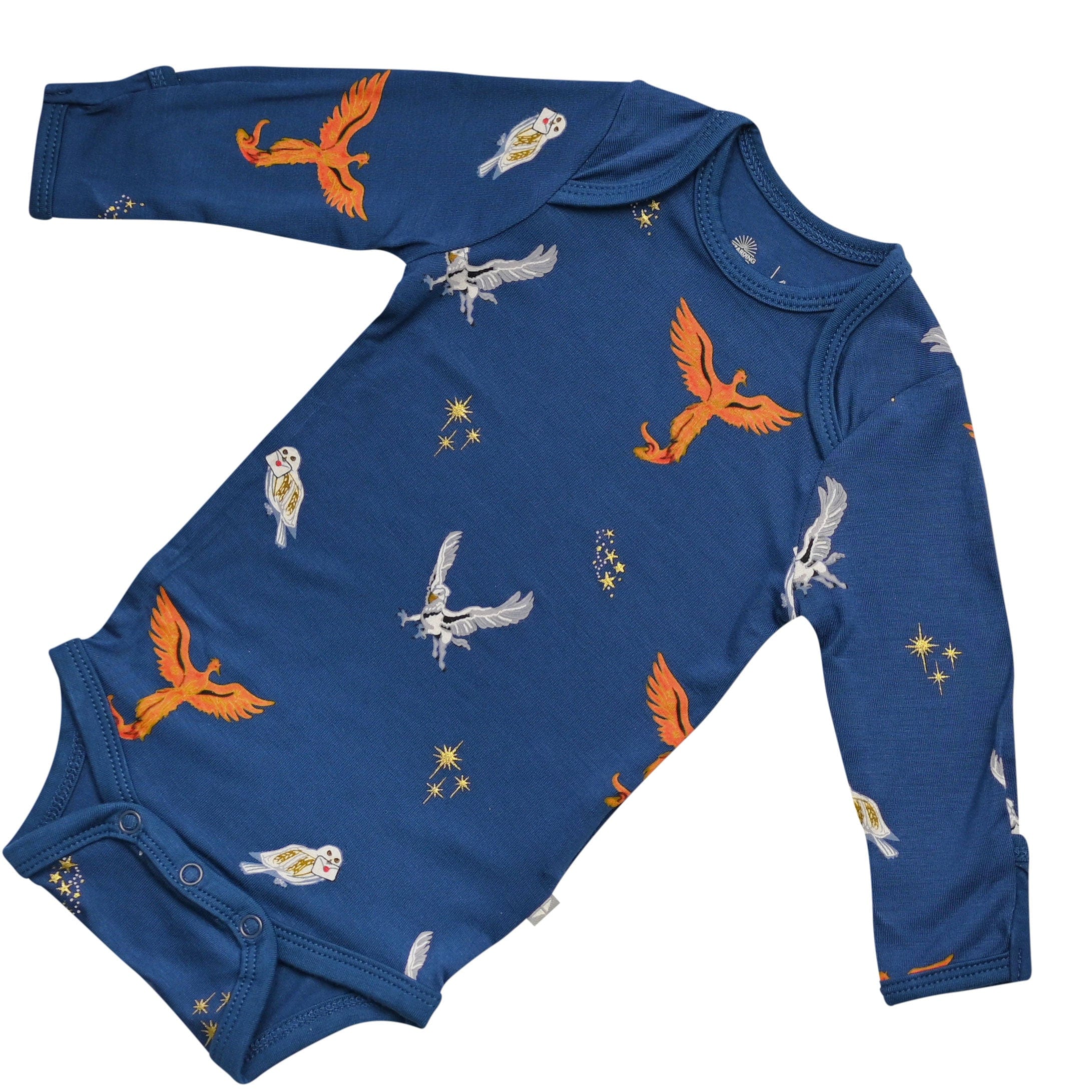 Kyte BABY Long Sleeve Bodysuits Long Sleeve Bodysuit in Flight