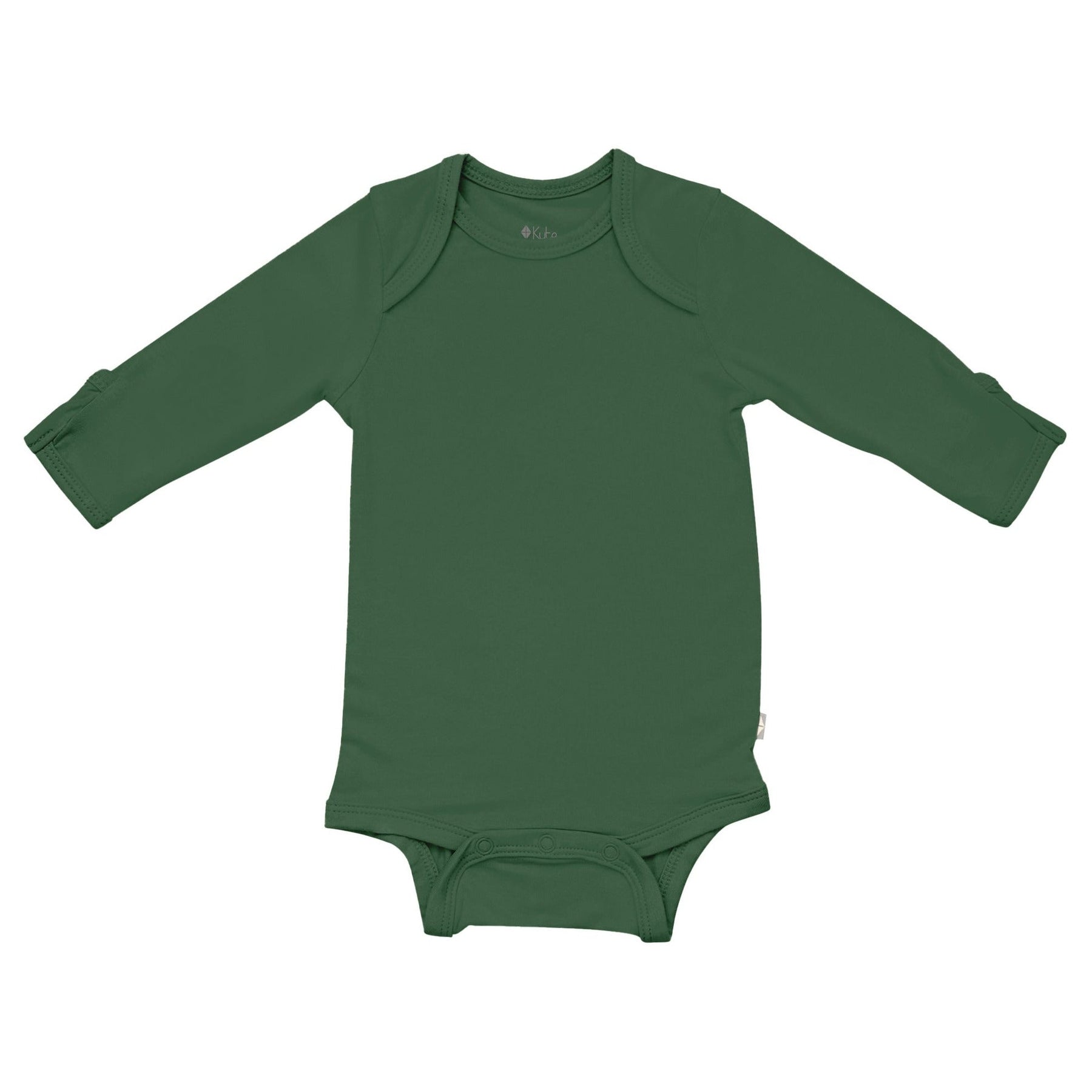 Kyte BABY Long Sleeve Bodysuits Long Sleeve Bodysuit in Hunter