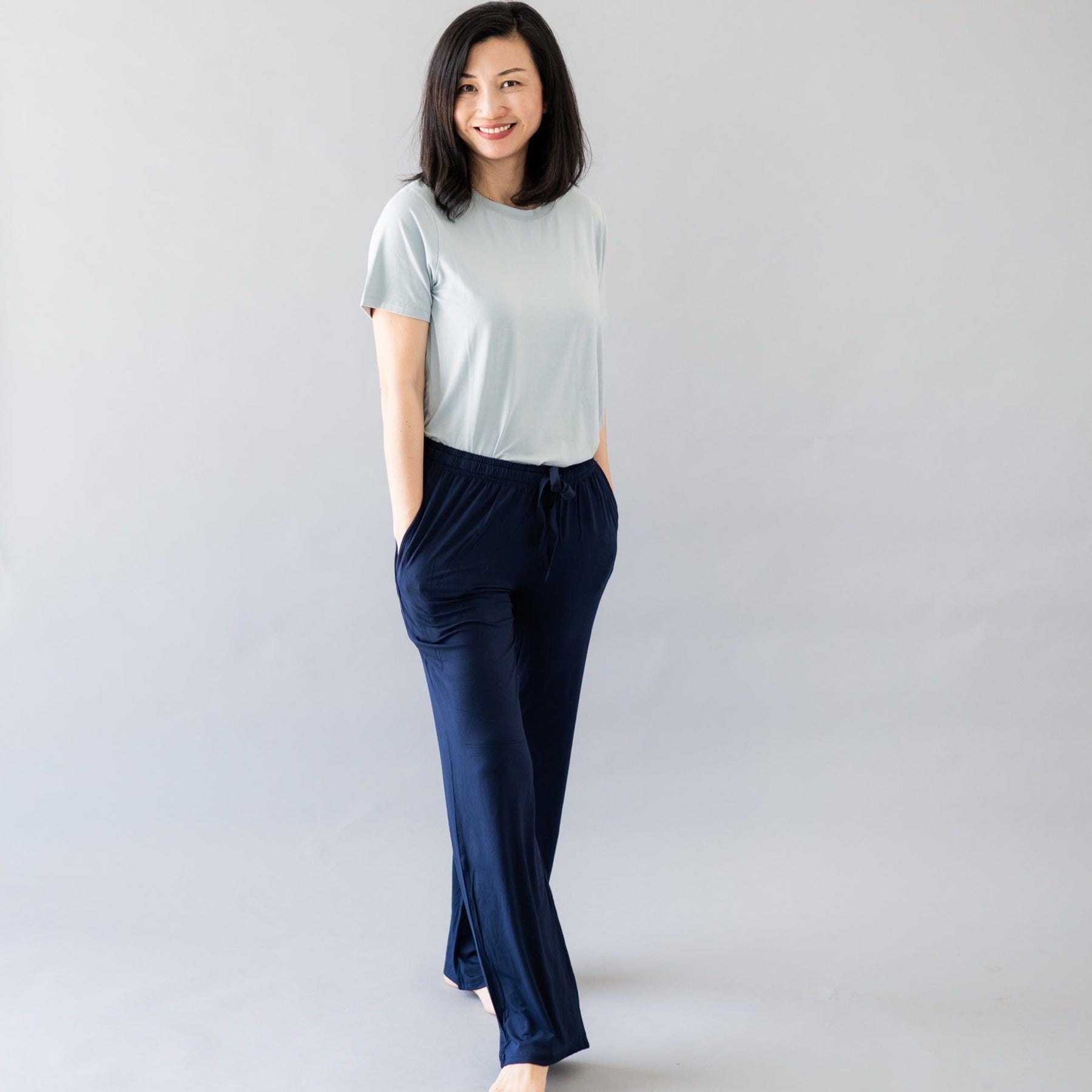 Kyte BABY Lounge Pants with pockets Women's Lounge Pants in Navy