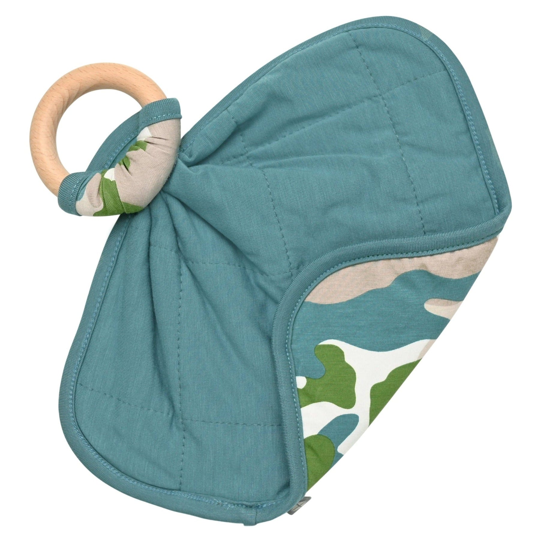 Kyte BABY Lovey Camo / Infant Lovey in Camo with Removable Teething Ring
