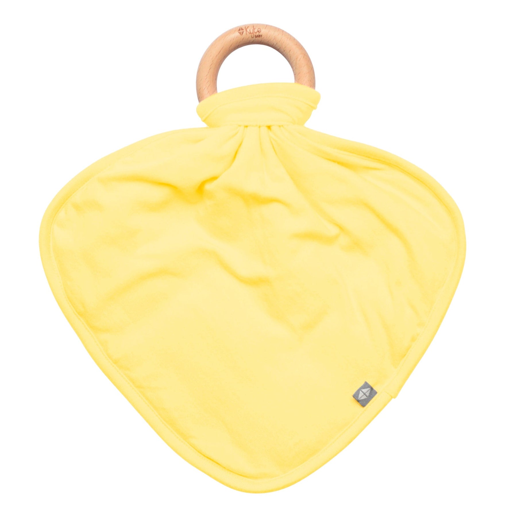 Kyte BABY Lovey Daffodil / Infant Lovey in Daffodil with Removable Teething Ring