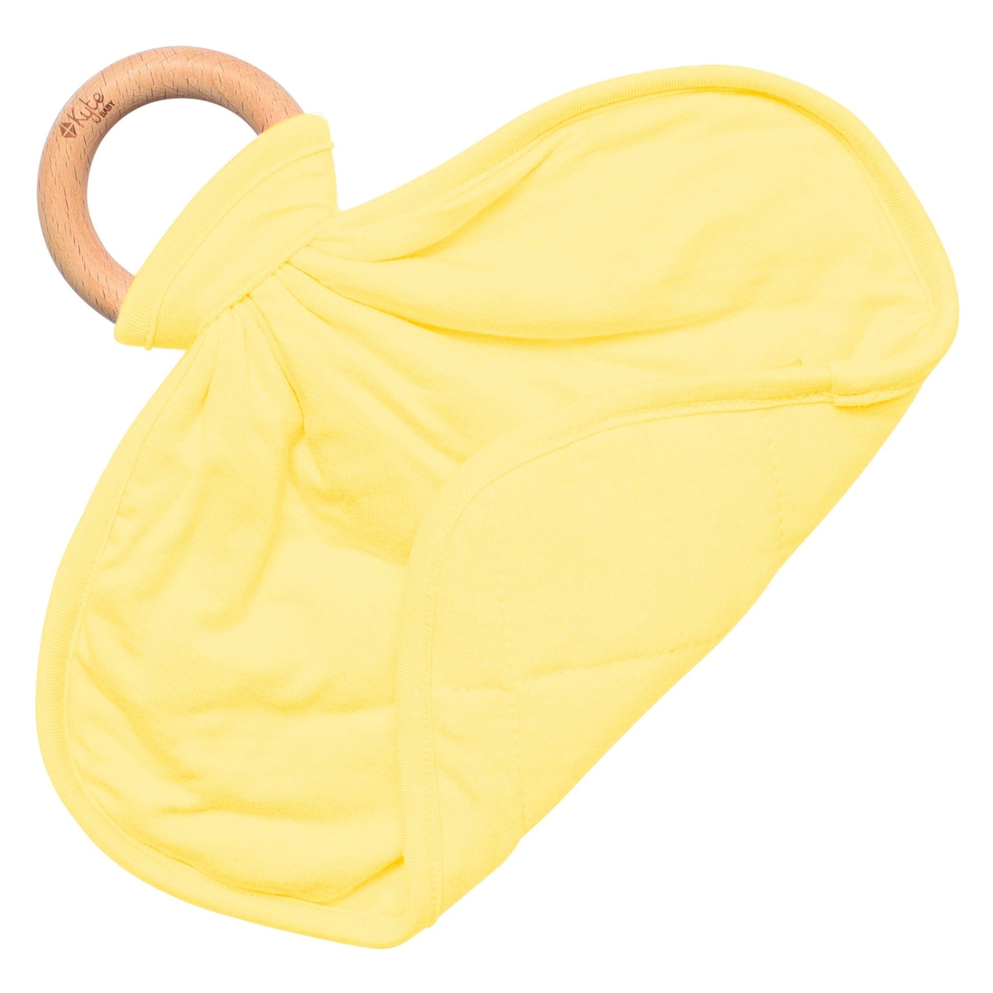 Kyte BABY Lovey Daffodil / Infant Lovey in Daffodil with Removable Teething Ring