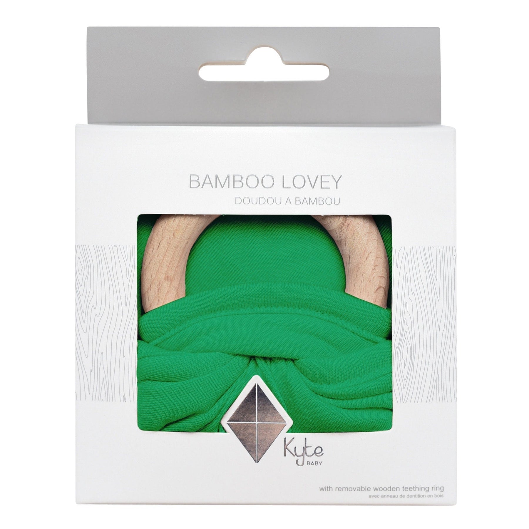 Kyte BABY Lovey Fern / Infant Lovey in Fern with Removable Teething Ring