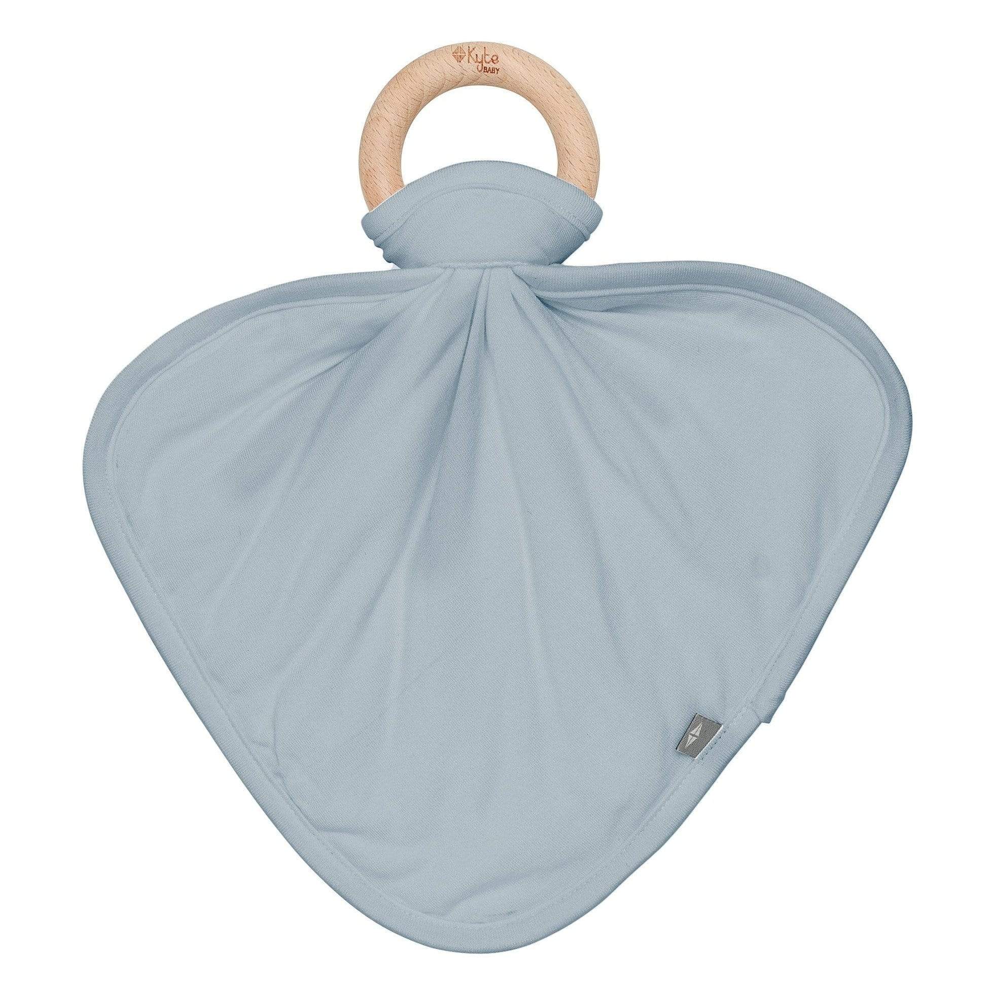 Kyte BABY Lovey Fog / Infant Lovey in Fog with Removable Teething Ring