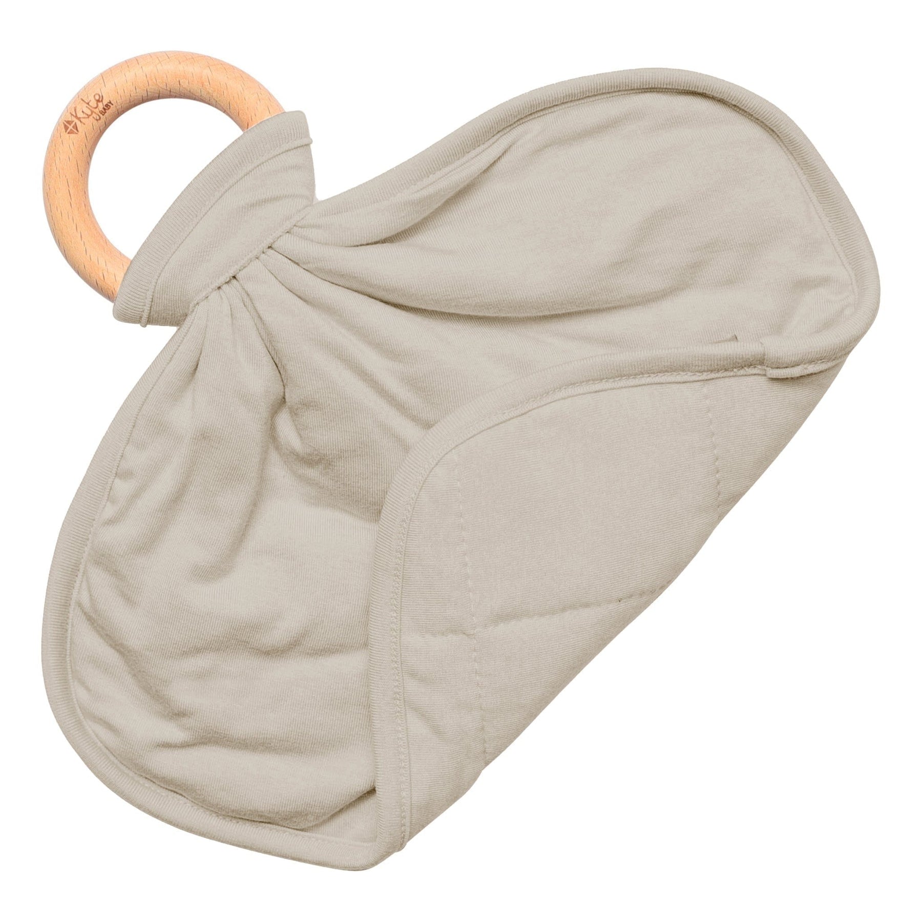 Kyte BABY Lovey Khaki / Infant Lovey in Khaki with Removable Teething Ring