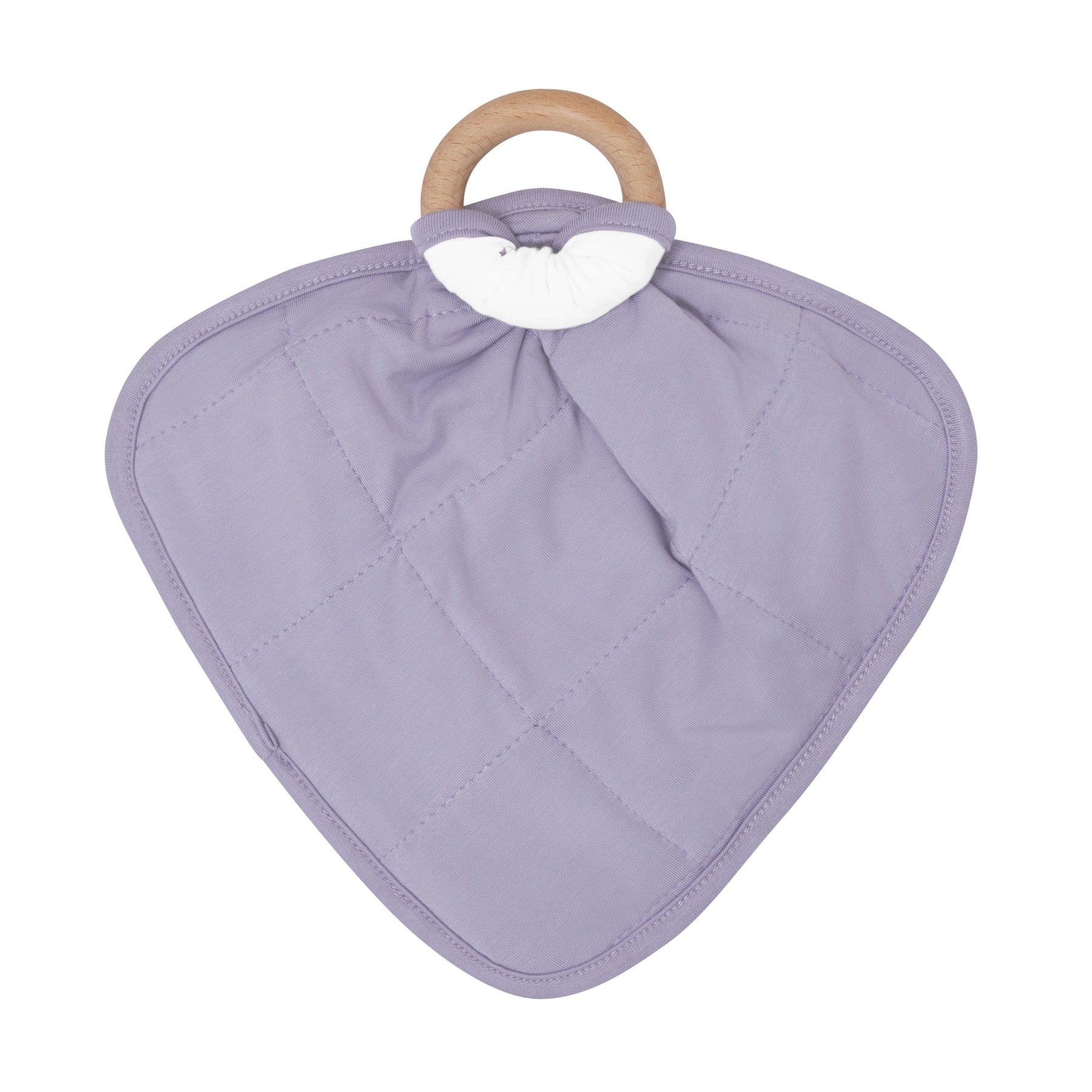 Kyte Baby Lovey Lavender / Infant Lovey in Lavender with Removable Wooden Teething Ring
