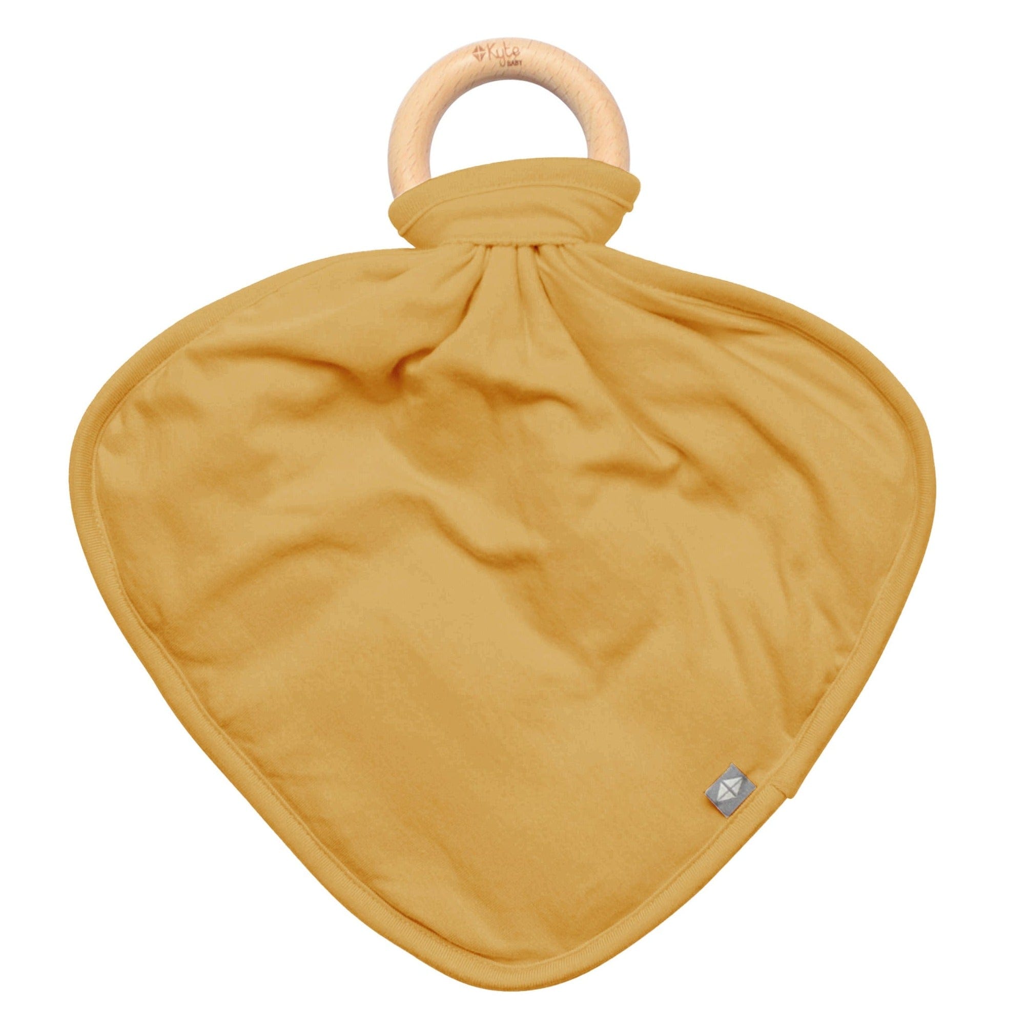 Kyte BABY Lovey Marigold / Infant Lovey in Marigold with Removable Teething Ring
