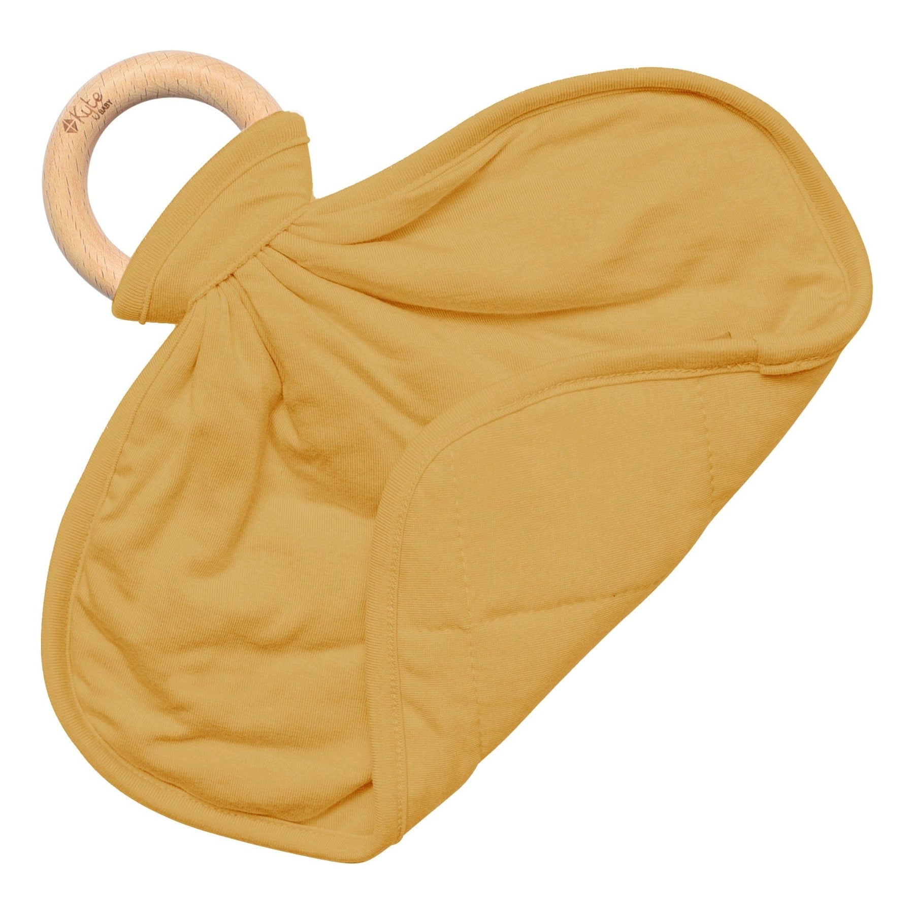 Kyte BABY Lovey Marigold / Infant Lovey in Marigold with Removable Teething Ring