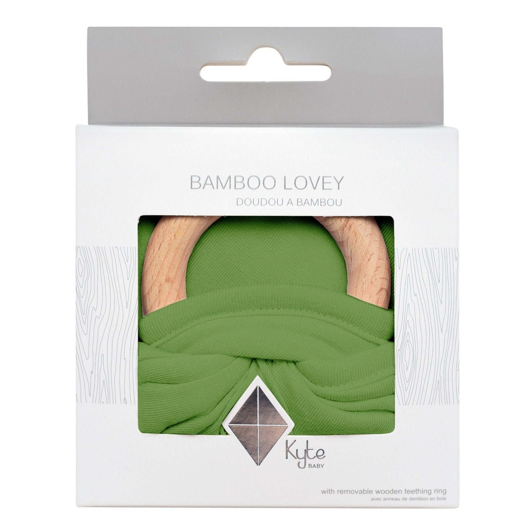 Kyte BABY Lovey Palm / Infant Lovey in Palm with Removable Teething Ring