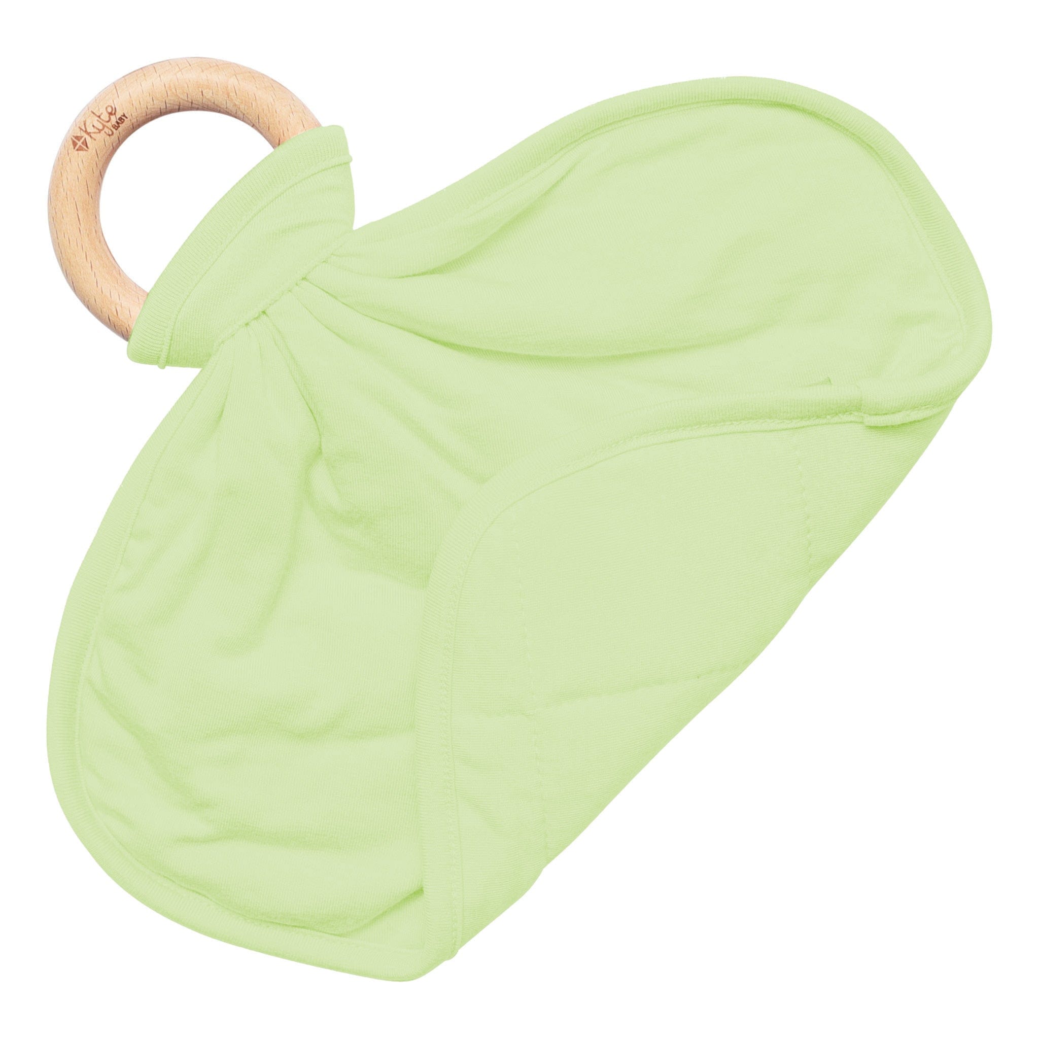 Kyte BABY Lovey Pistachio / Infant Lovey in Pistachio with Removable Teething Ring