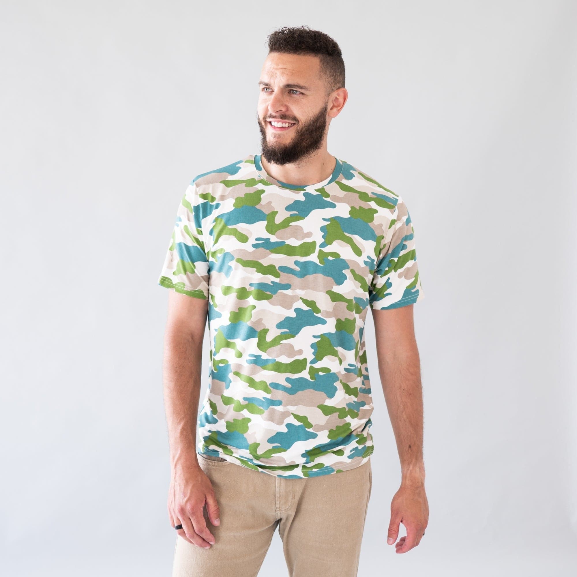 Kyte BABY Men's Crew Neck Tee Men's Crew Neck Tee in Camo