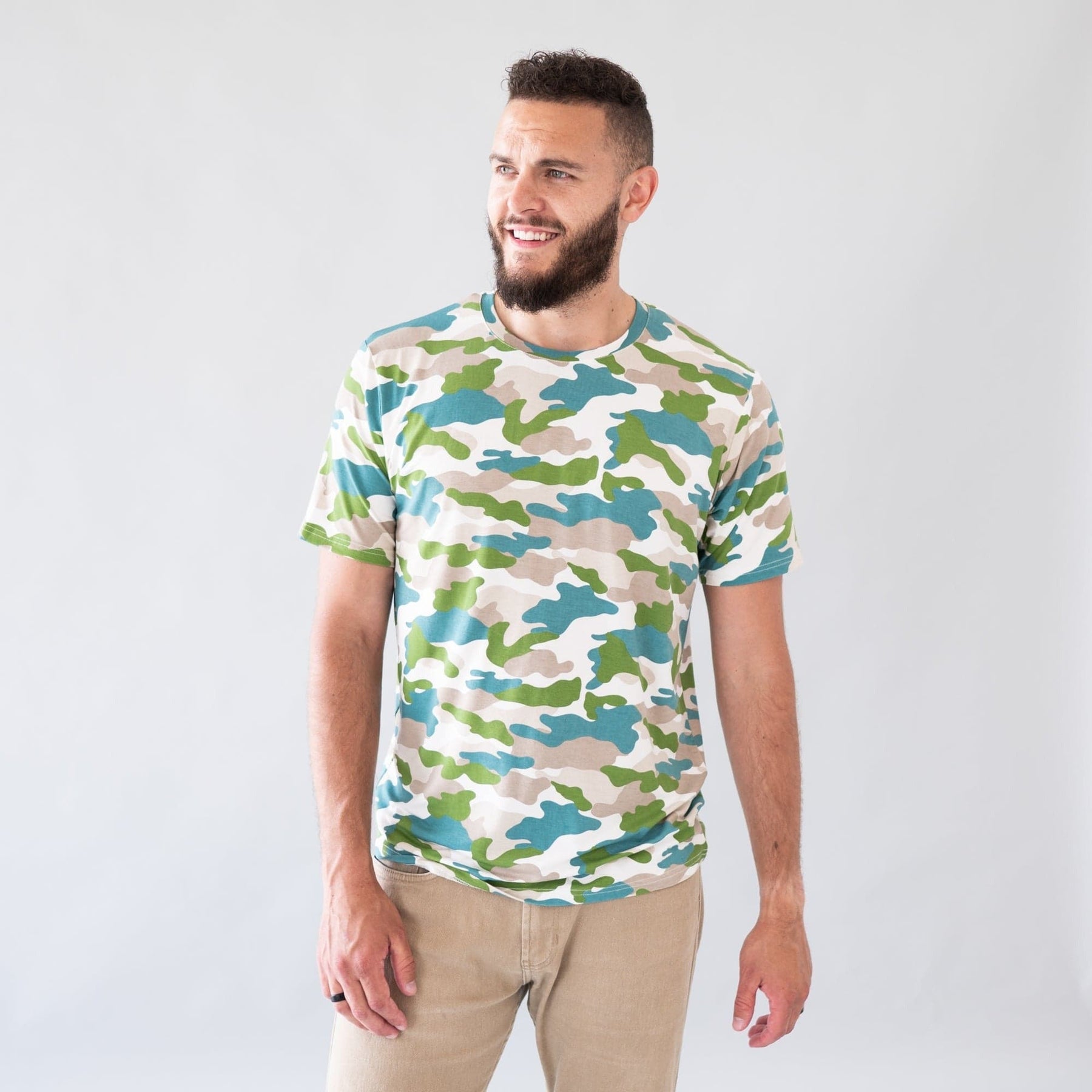 Kyte BABY Men's Crew Neck Tee Men's Crew Neck Tee in Camo