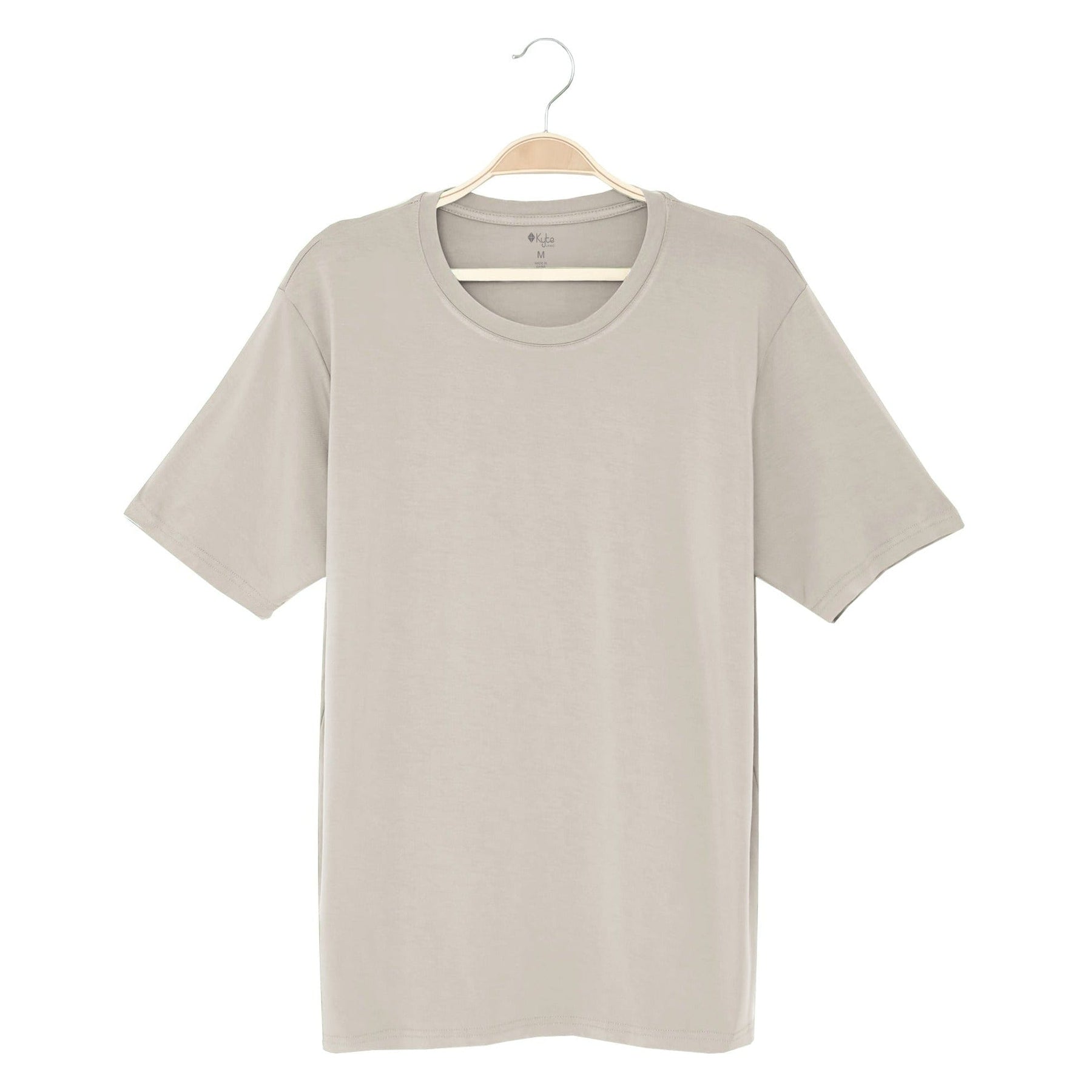 Kyte BABY Men's Crew Neck Tee Men's Crew Neck Tee in Khaki