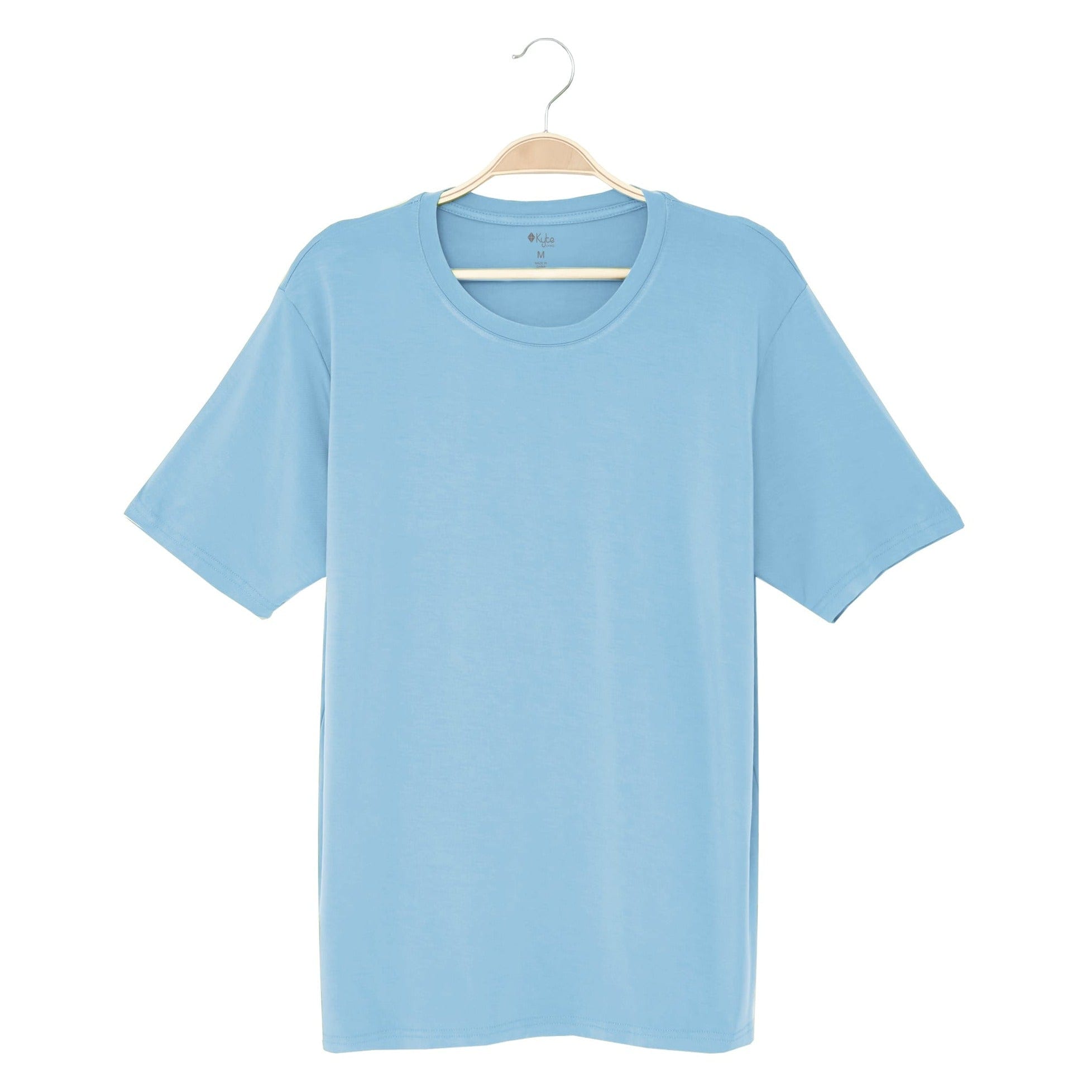 Kyte BABY Men's Crew Neck Tee Men's Crew Neck Tee in Stream