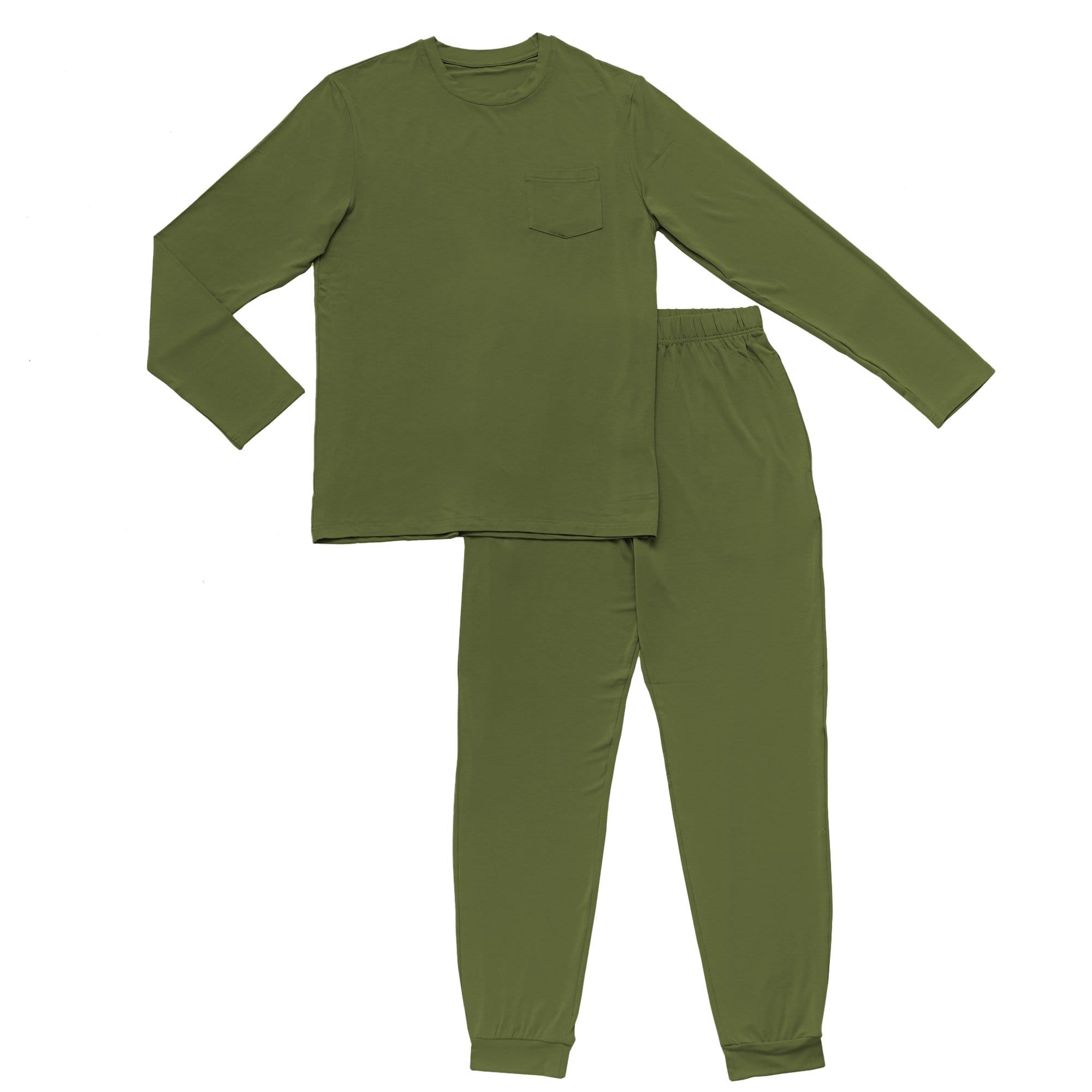 Kyte BABY Men's Jogger Set Men's Jogger Set in Olive