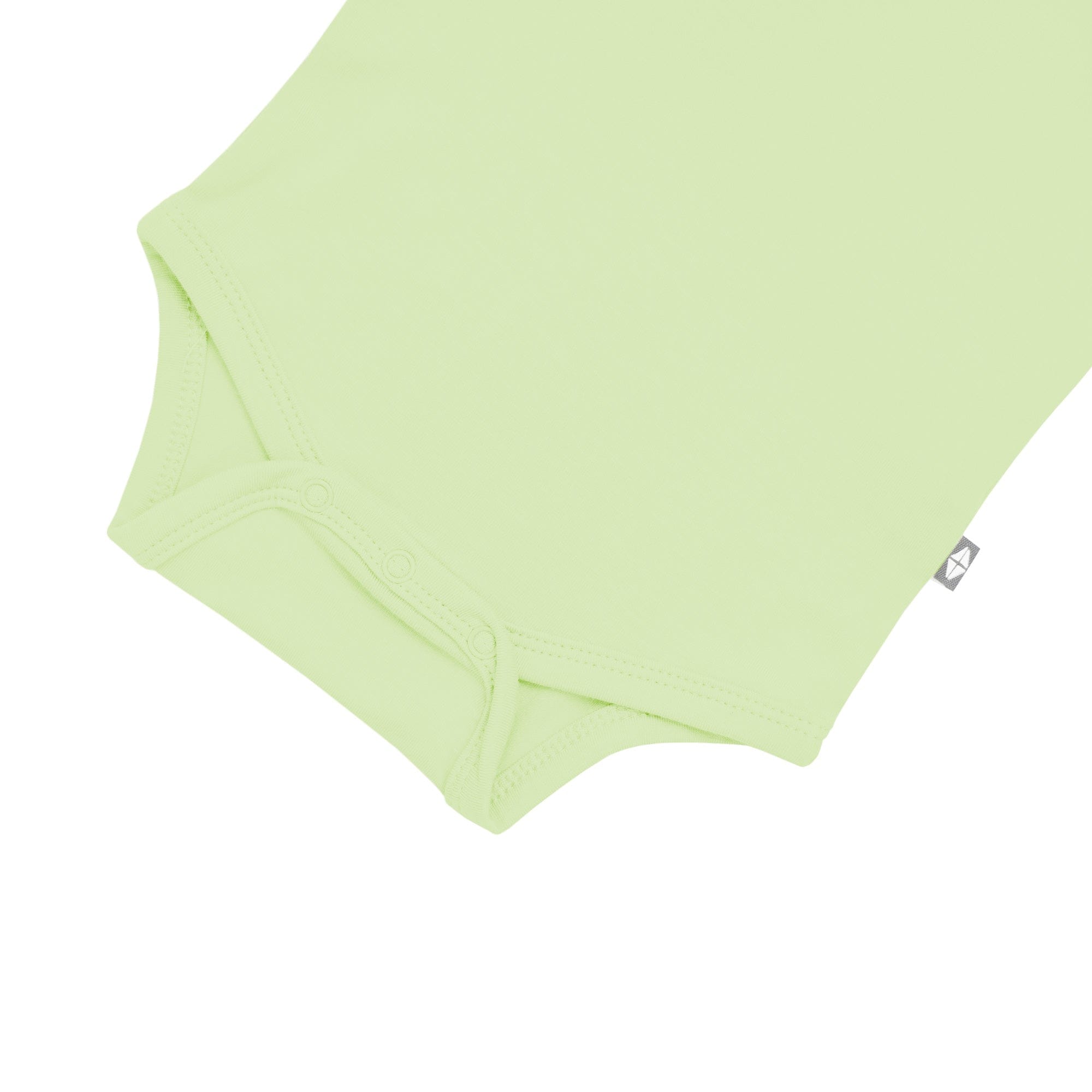 Kyte BABY Short Sleeve Bodysuits Bodysuit in Pistachio