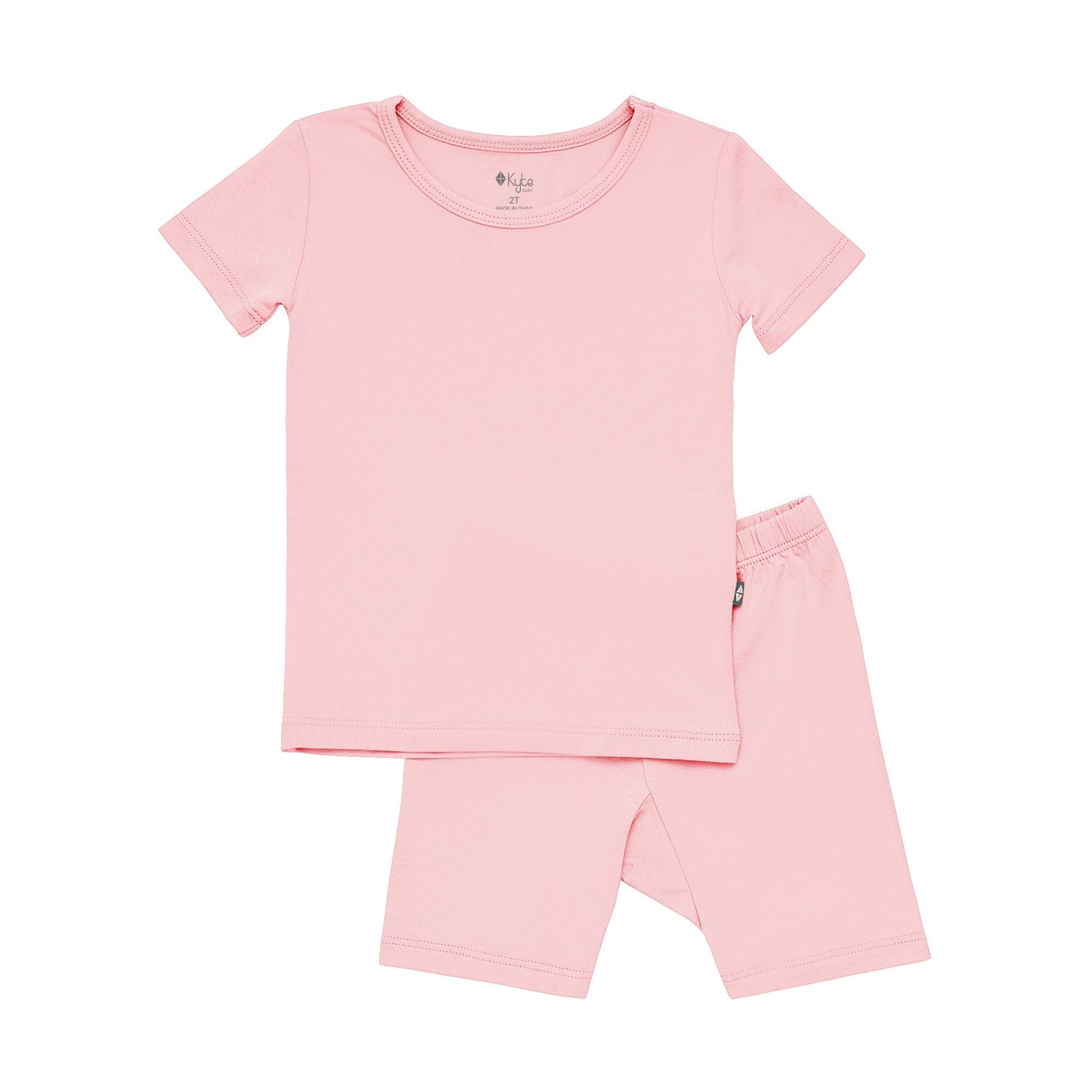 Kyte BABY Short Sleeve Toddler Pajama Set Short Sleeve Toddler Pajama Set in Crepe