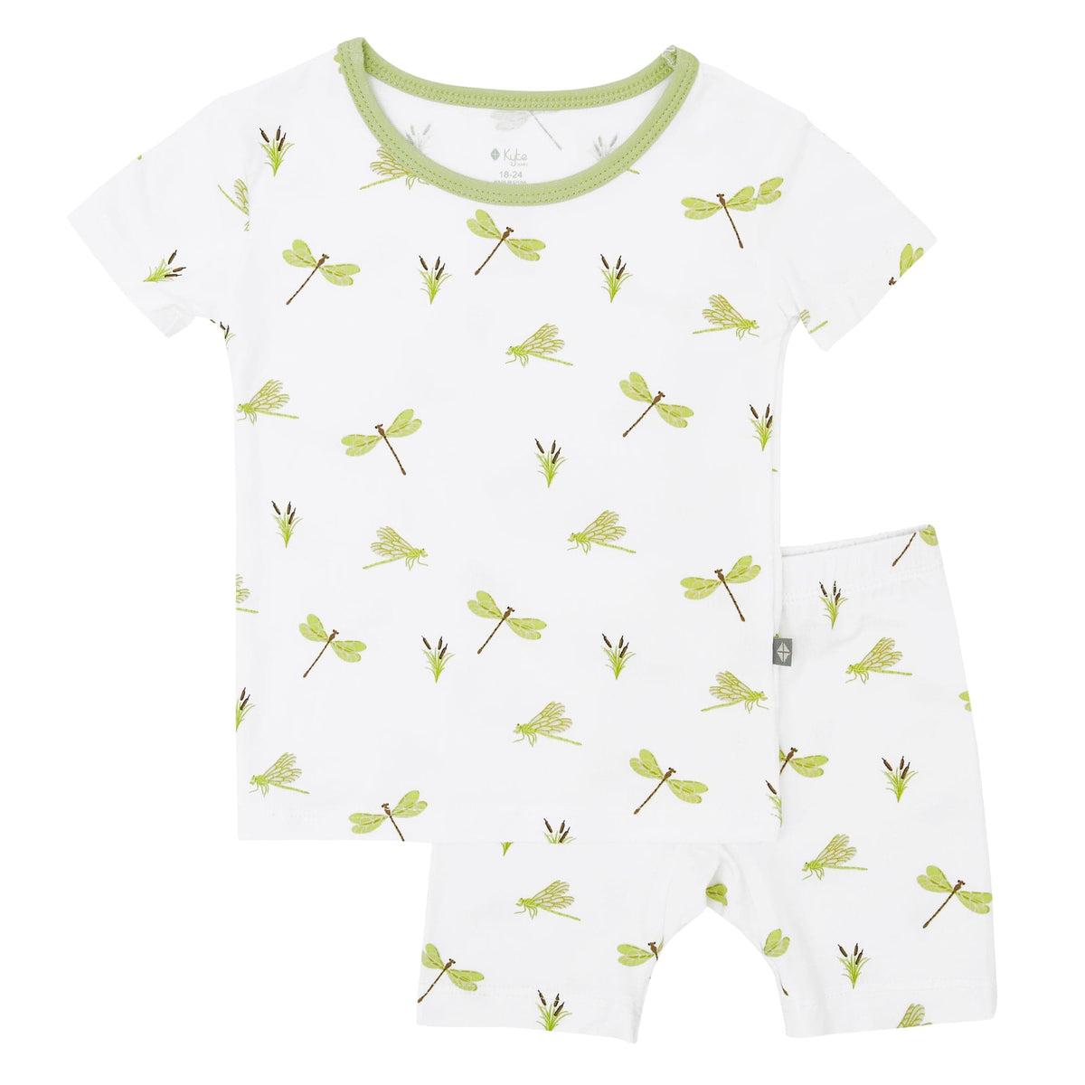 Kyte BABY Short Sleeve Toddler Pajama Set Short Sleeve Toddler Pajama Set in Dragonfly