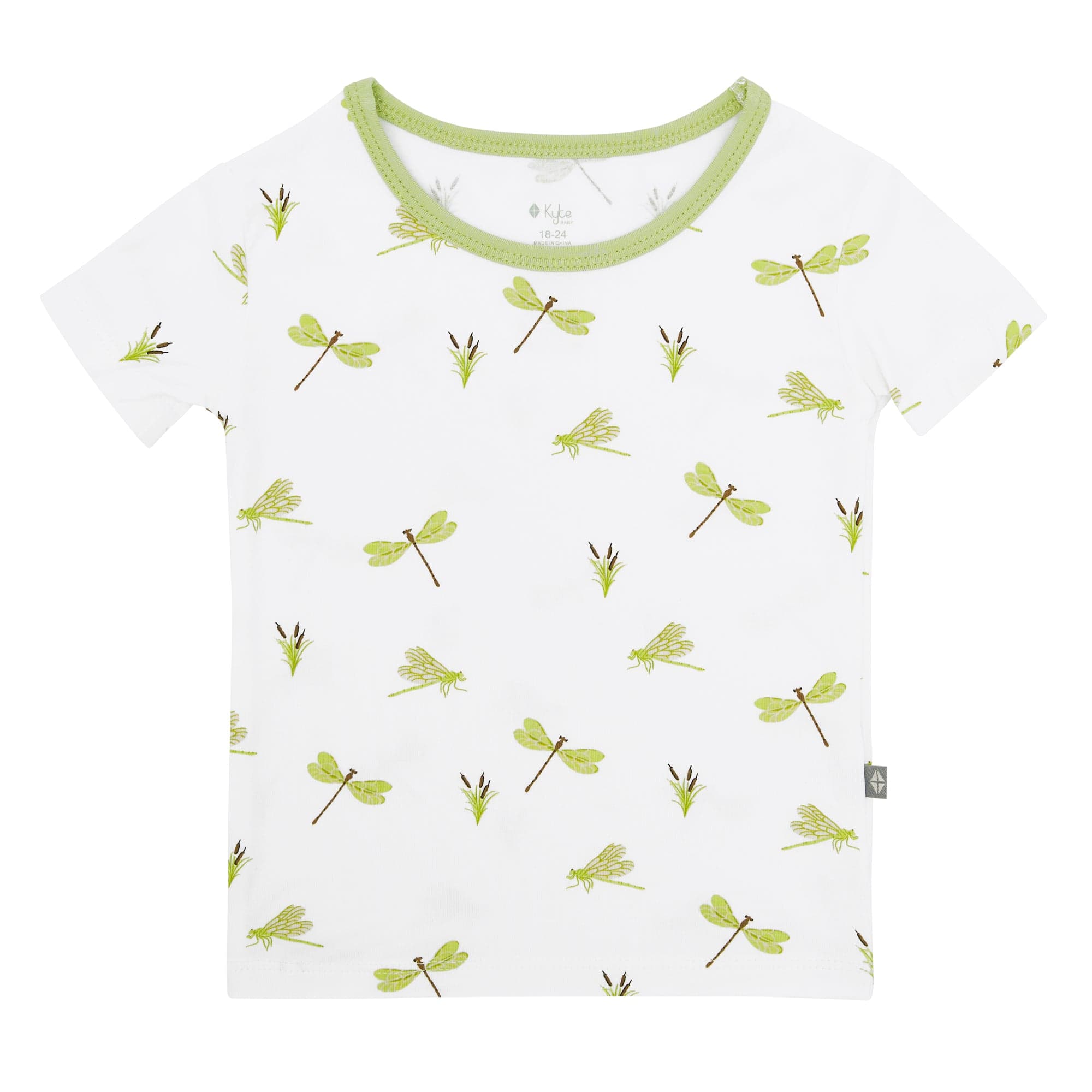 Kyte BABY Short Sleeve Toddler Pajama Set Short Sleeve Toddler Pajama Set in Dragonfly