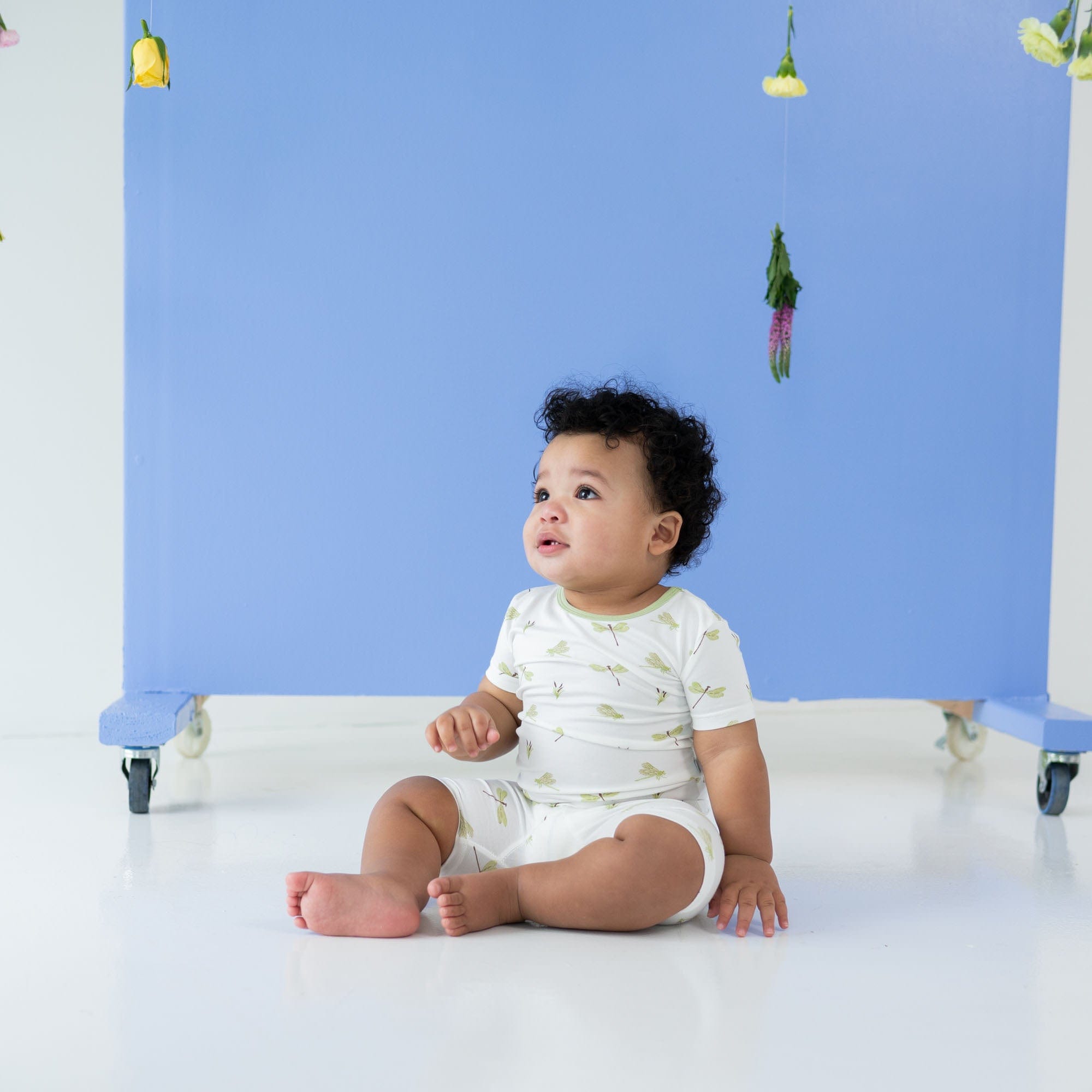 Kyte BABY Short Sleeve Toddler Pajama Set Short Sleeve Toddler Pajama Set in Dragonfly