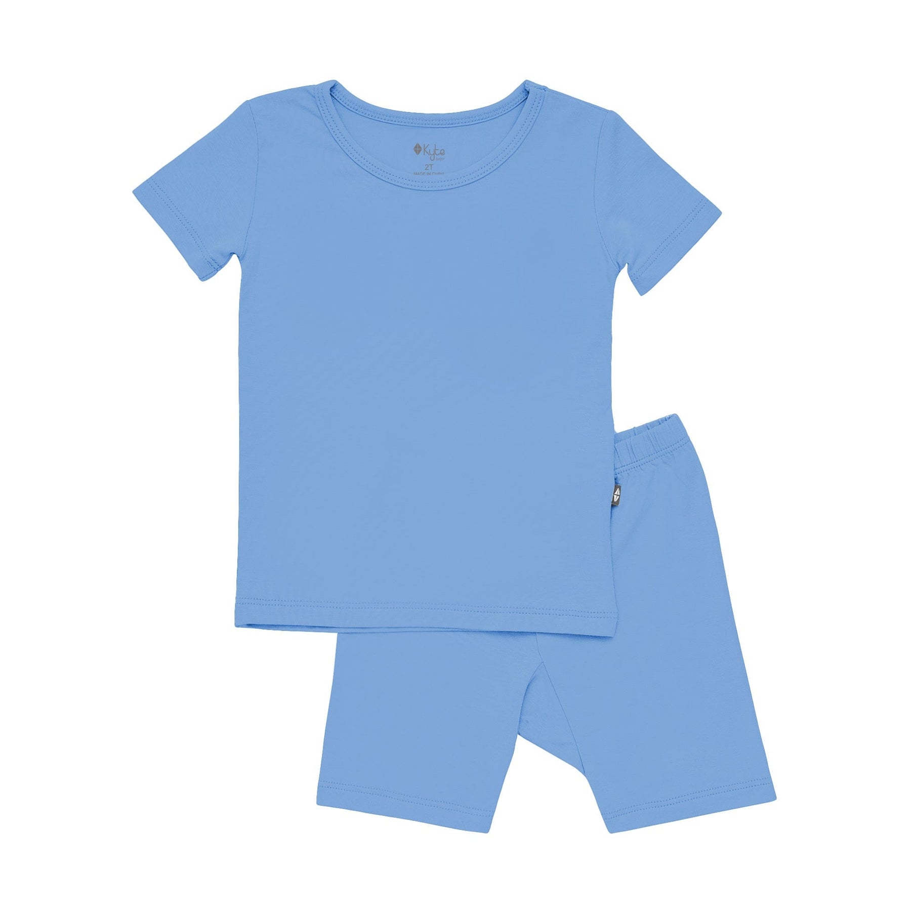 Kyte BABY Short Sleeve Toddler Pajama Set Short Sleeve Toddler Pajama Set in Periwinkle