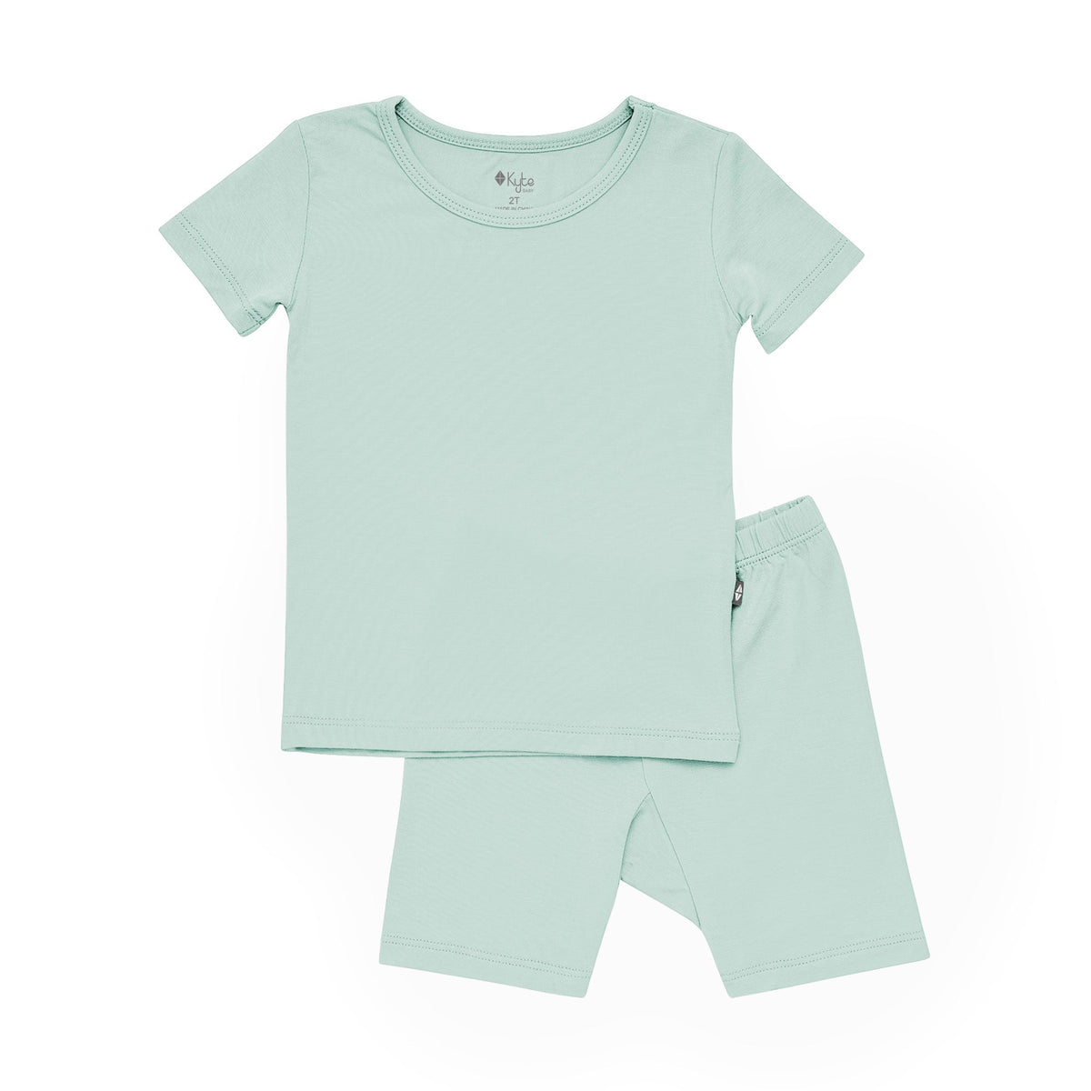 Kyte BABY Short Sleeve Toddler Pajama Set Short Sleeve Toddler Pajama Set in Sage