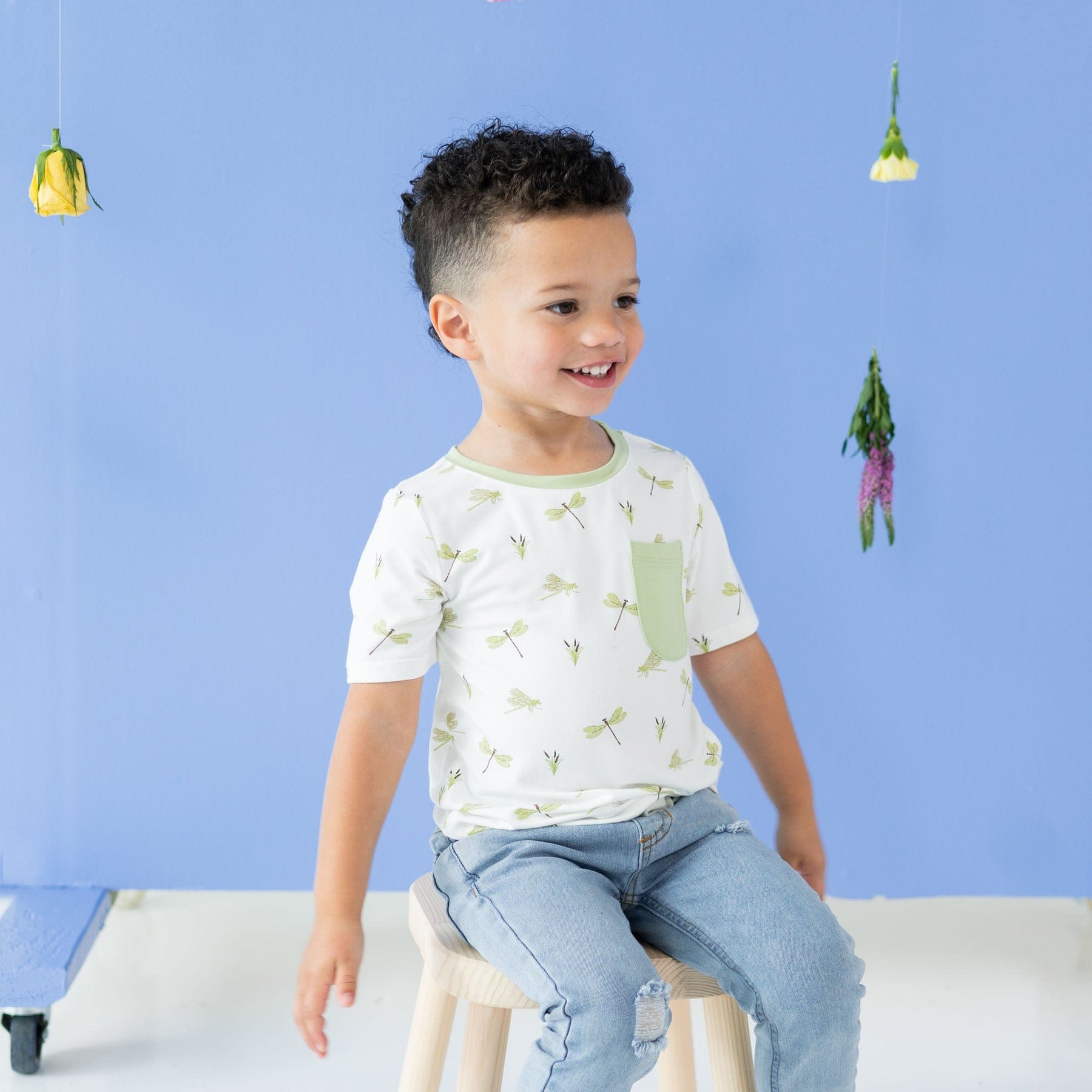 Kyte BABY Short Sleeve Toddler Unisex Tee Toddler Unisex Tee in Dragonfly