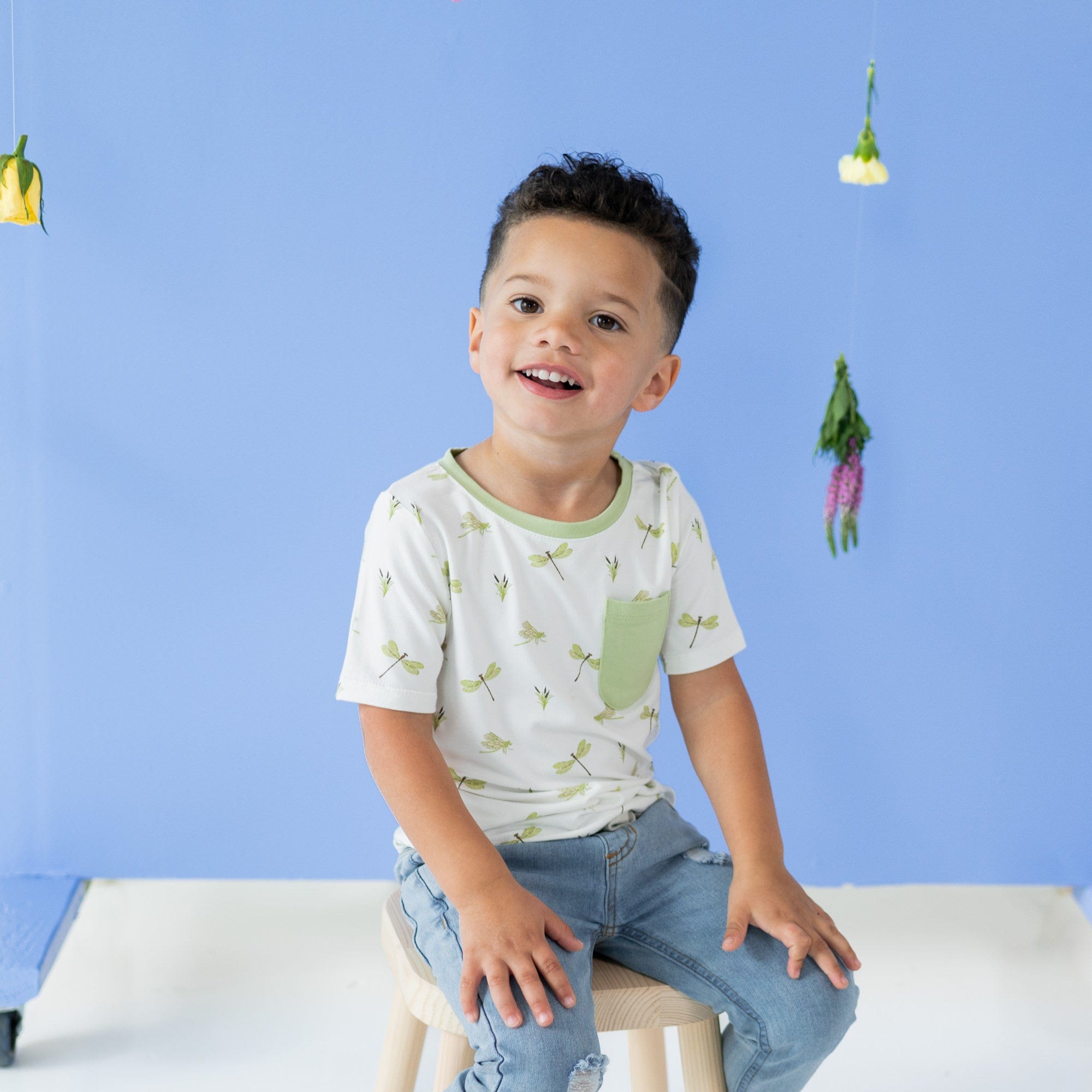 Kyte BABY Short Sleeve Toddler Unisex Tee Toddler Unisex Tee in Dragonfly