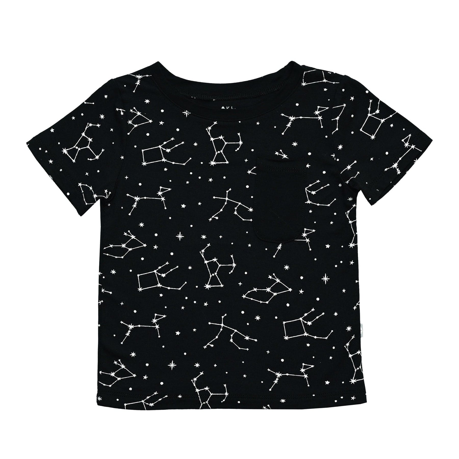 Kyte BABY Short Sleeve Toddler Unisex Tee Toddler Unisex Tee in Midnight Constellation
