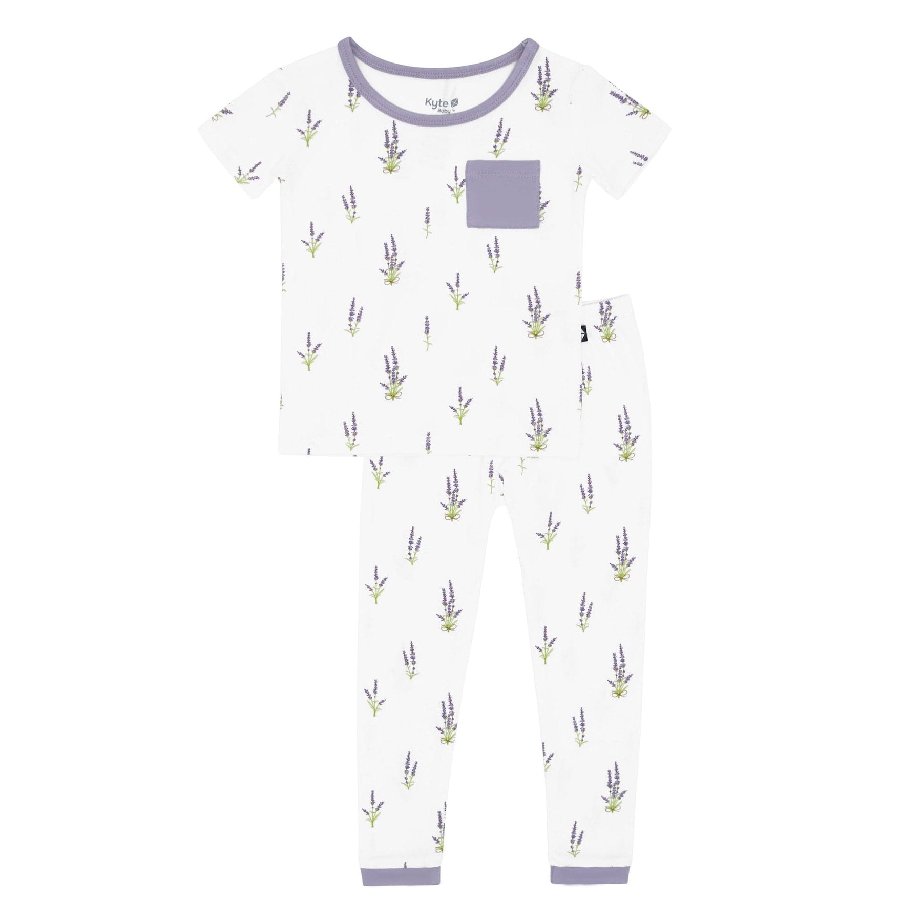 Kyte Baby Short Sleeve with Pants Pajama Short Sleeve with Pants Pajamas in Lavender