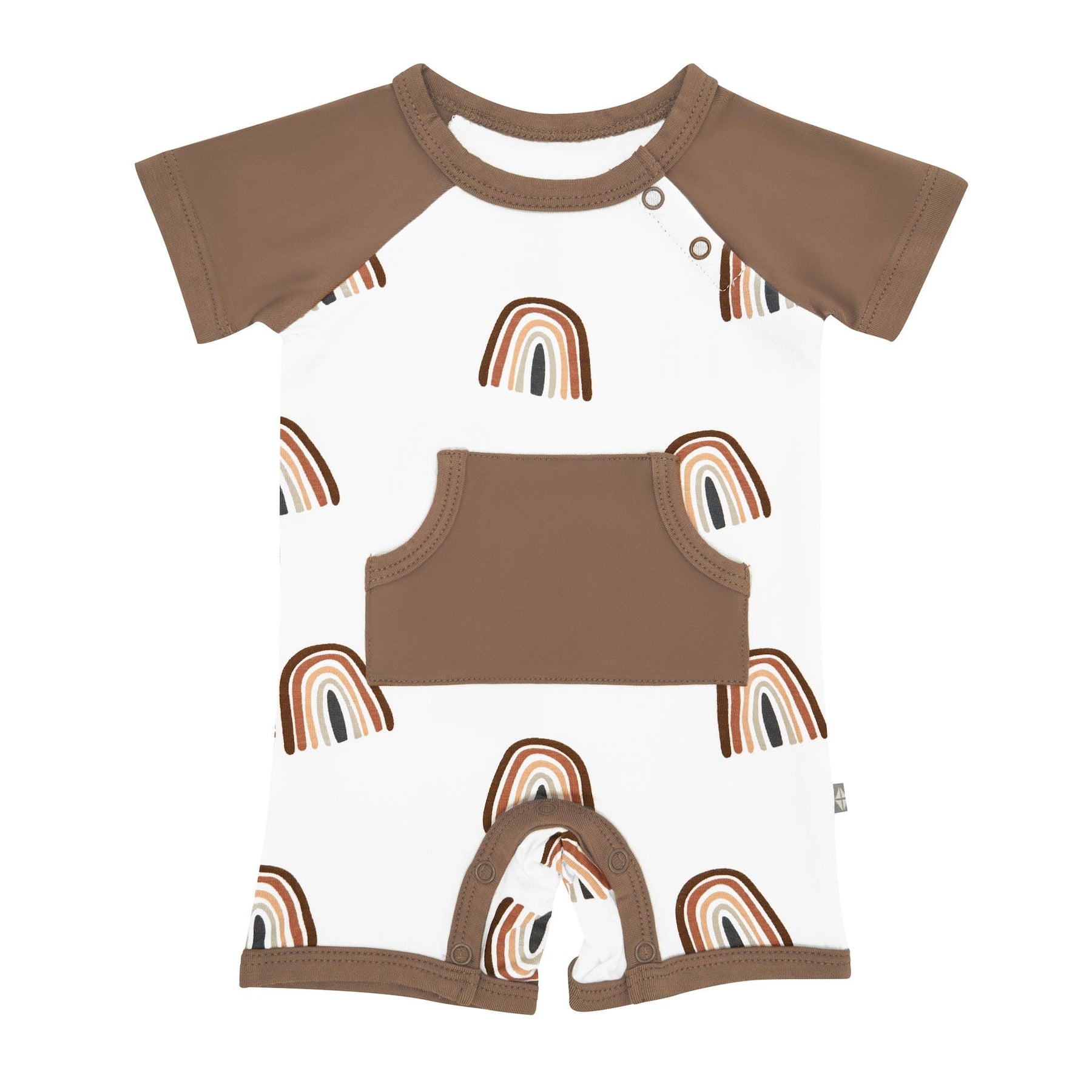 Kyte BABY Shortall Shortall in Coffee Rainbow
