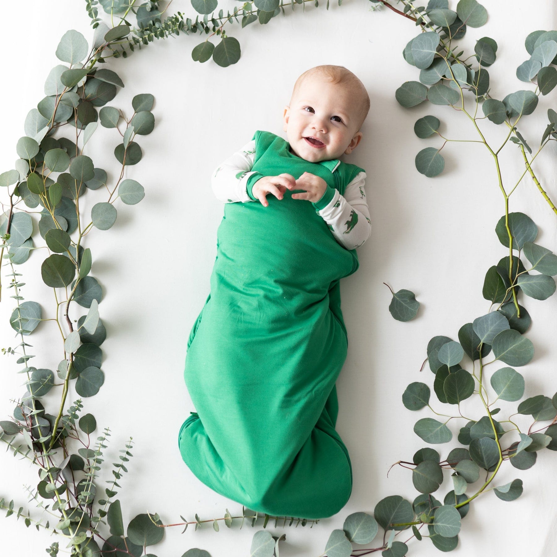 Kyte BABY Sleep Bag 0.5 Tog Sleep Bag in Fern 0.5