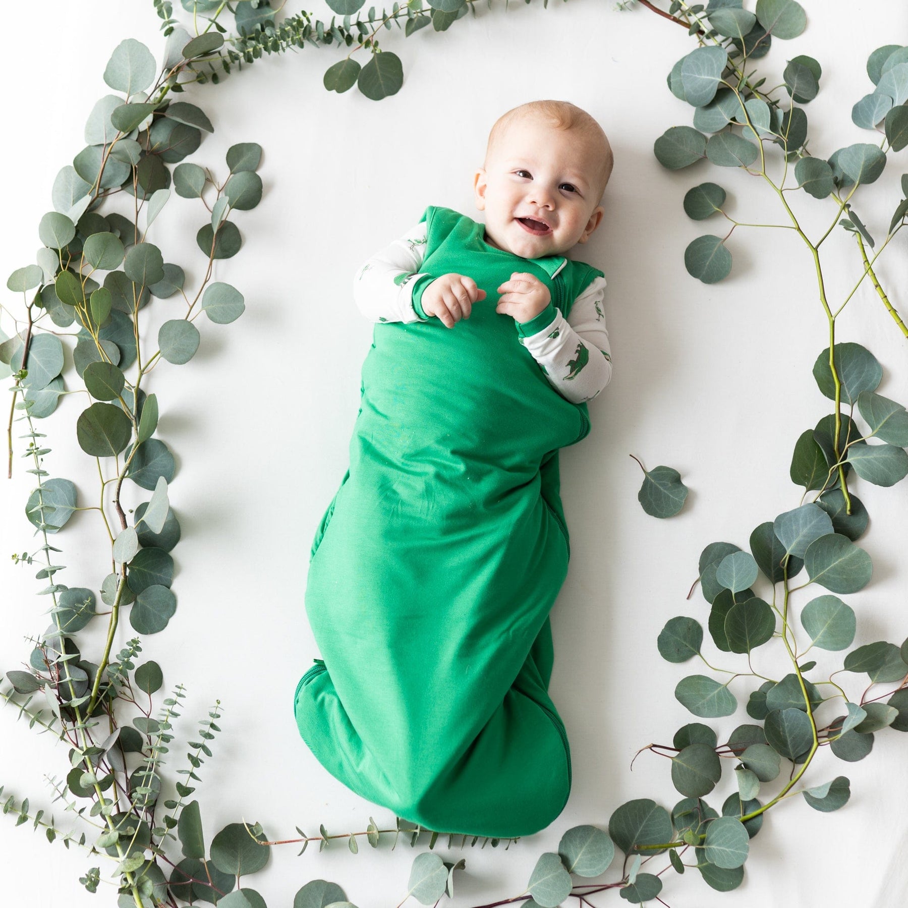 Kyte BABY Sleep Bag 0.5 Tog Sleep Bag in Fern 0.5